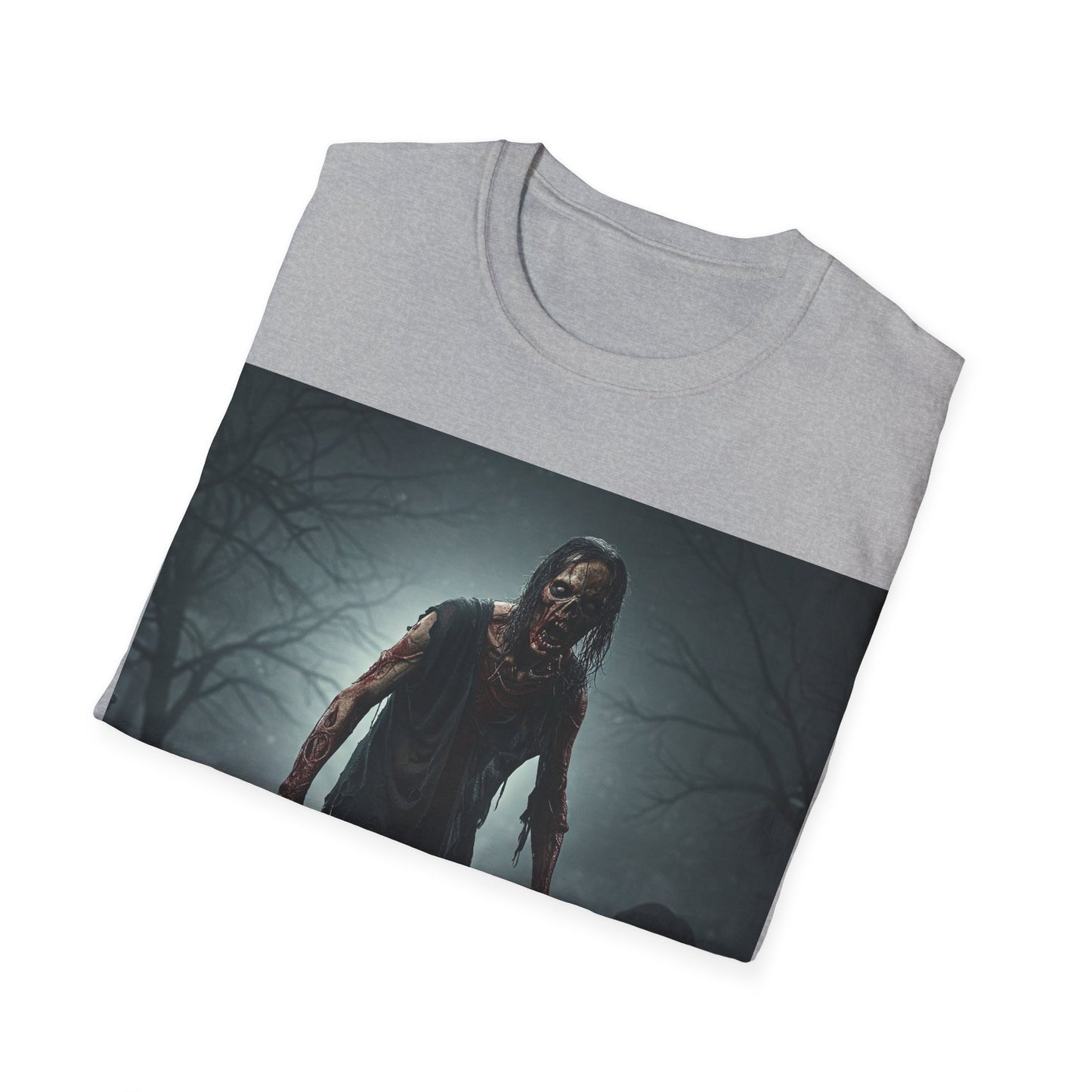 UK - Unisex Softstyle Horror Tee - Perfect for Halloween and Horror Fans