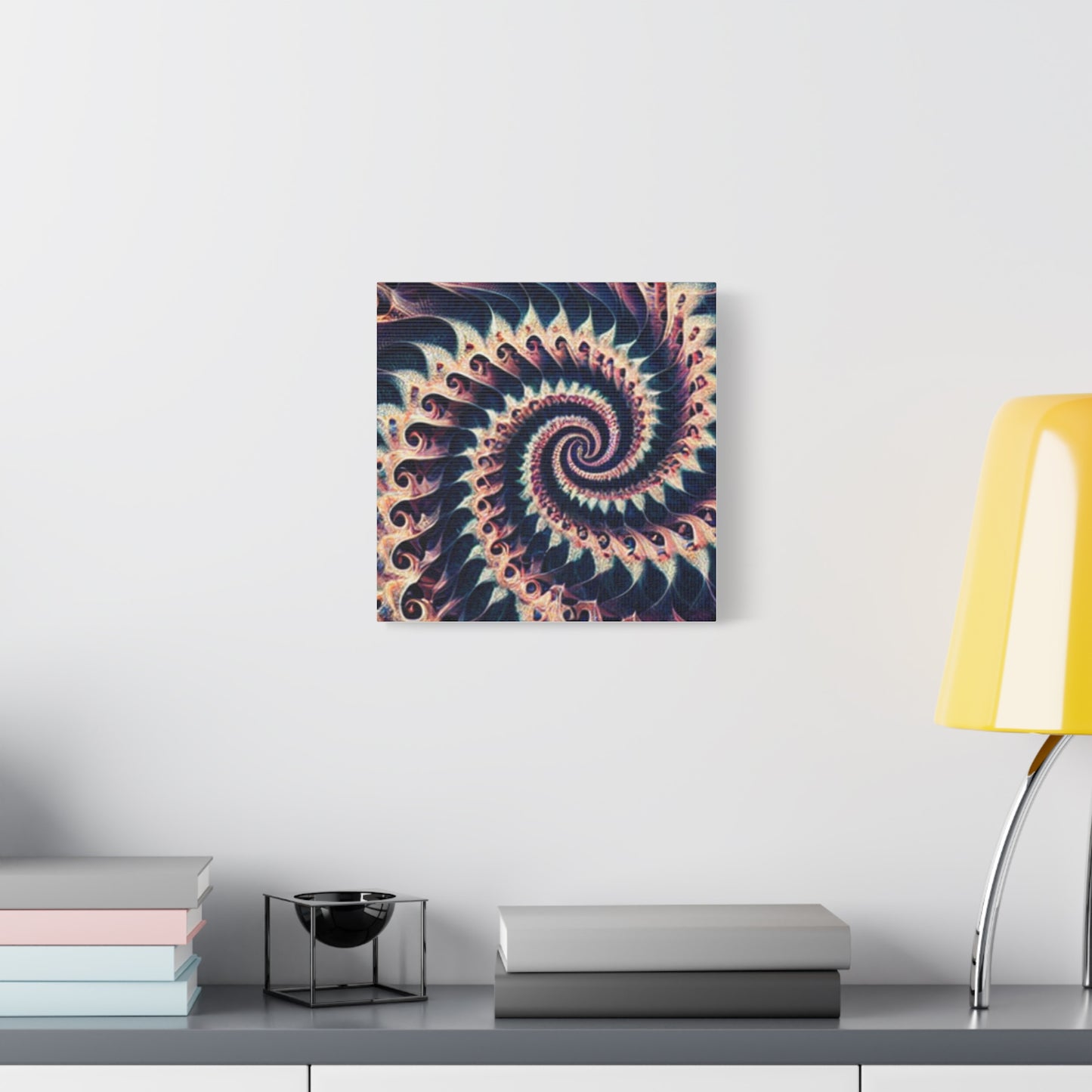 Abstract Spiral Art Canvas Print - Modern Home Decor for Art Lovers