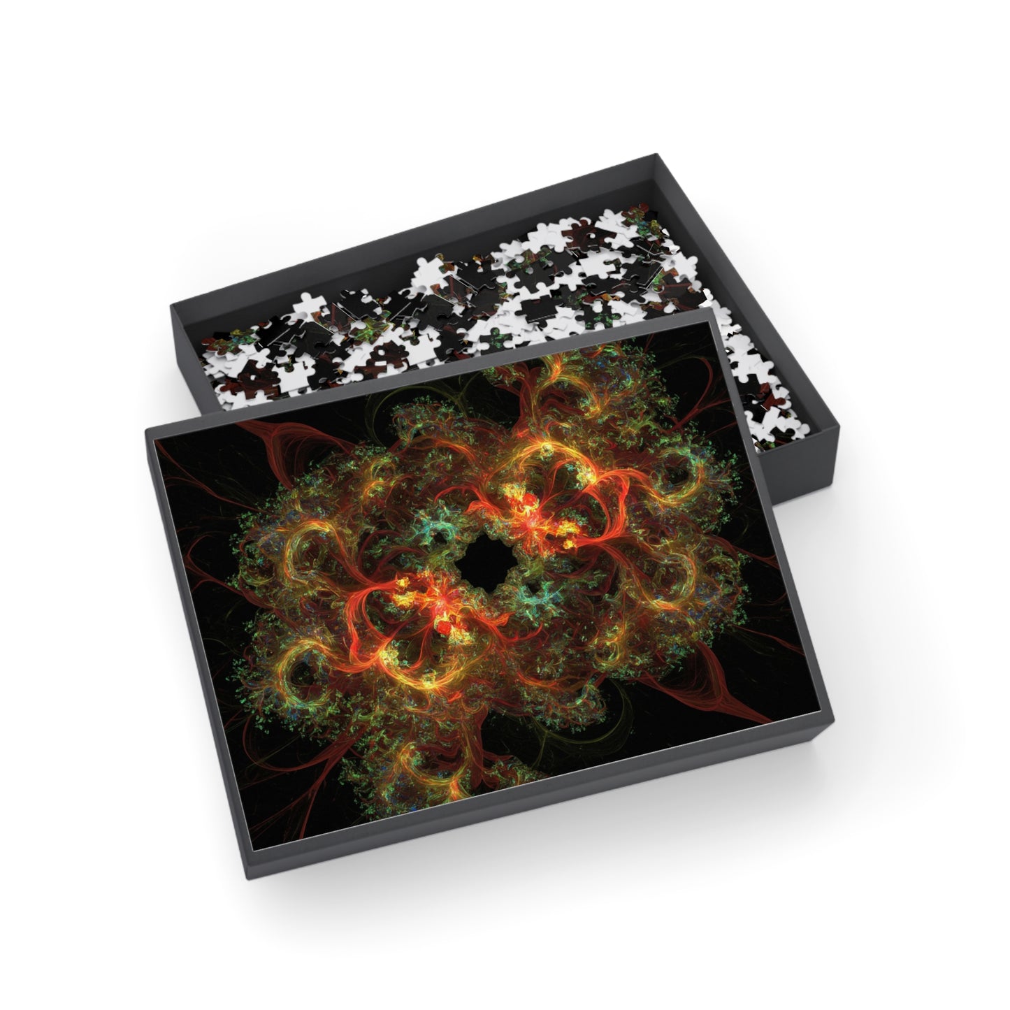 014 - Fractal Puzzle (96, 252, 500, 1000-Piece) - Fun Family Activity and Gift