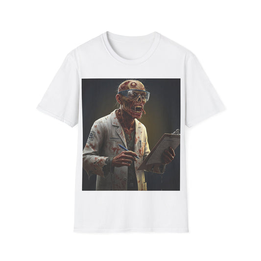 UK - Zombie Doctor Graphic T-Shirt for Horror Fans