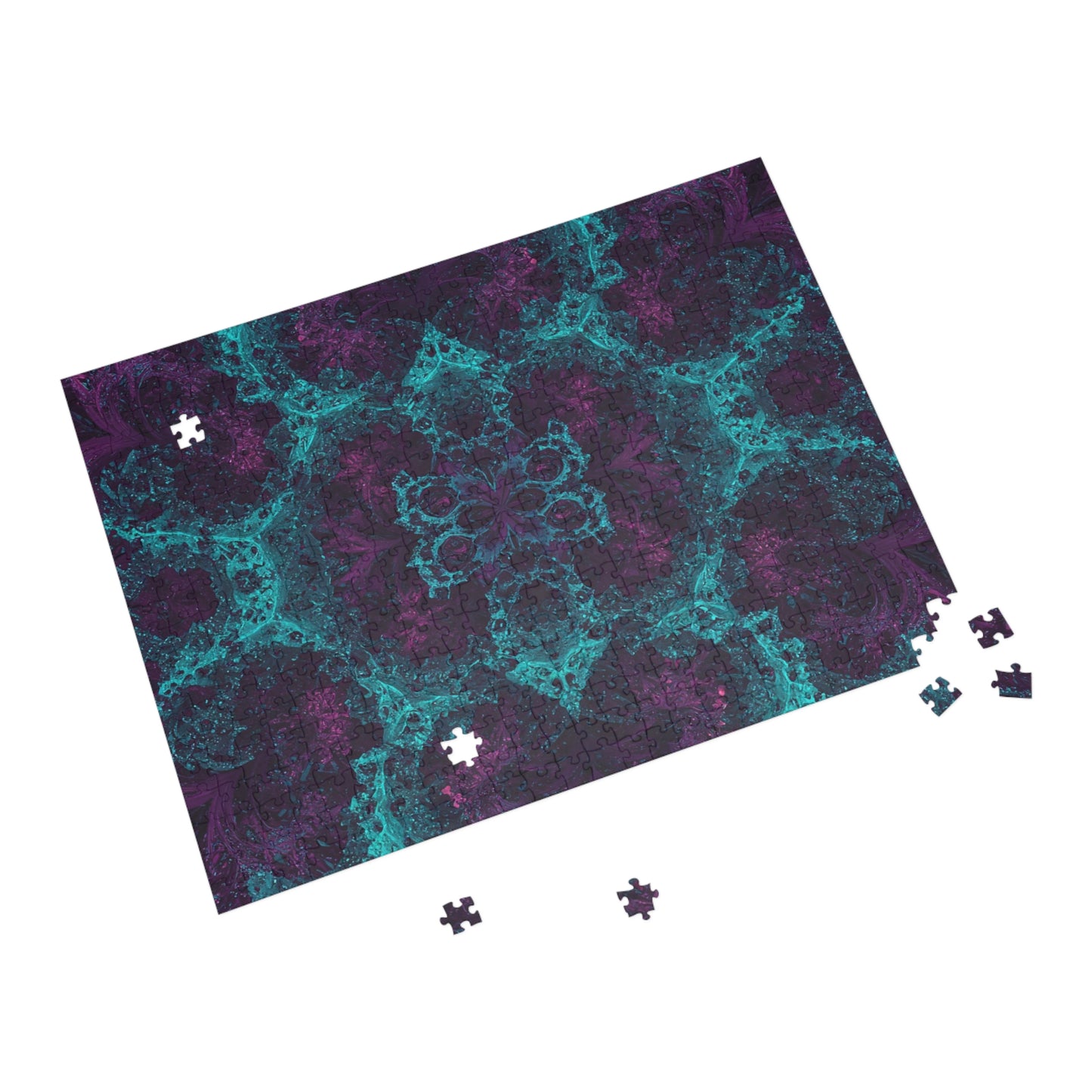 081- Fractal Puzzle (96, 252, 500, 1000-Piece) - Fun Family Activity and Gift