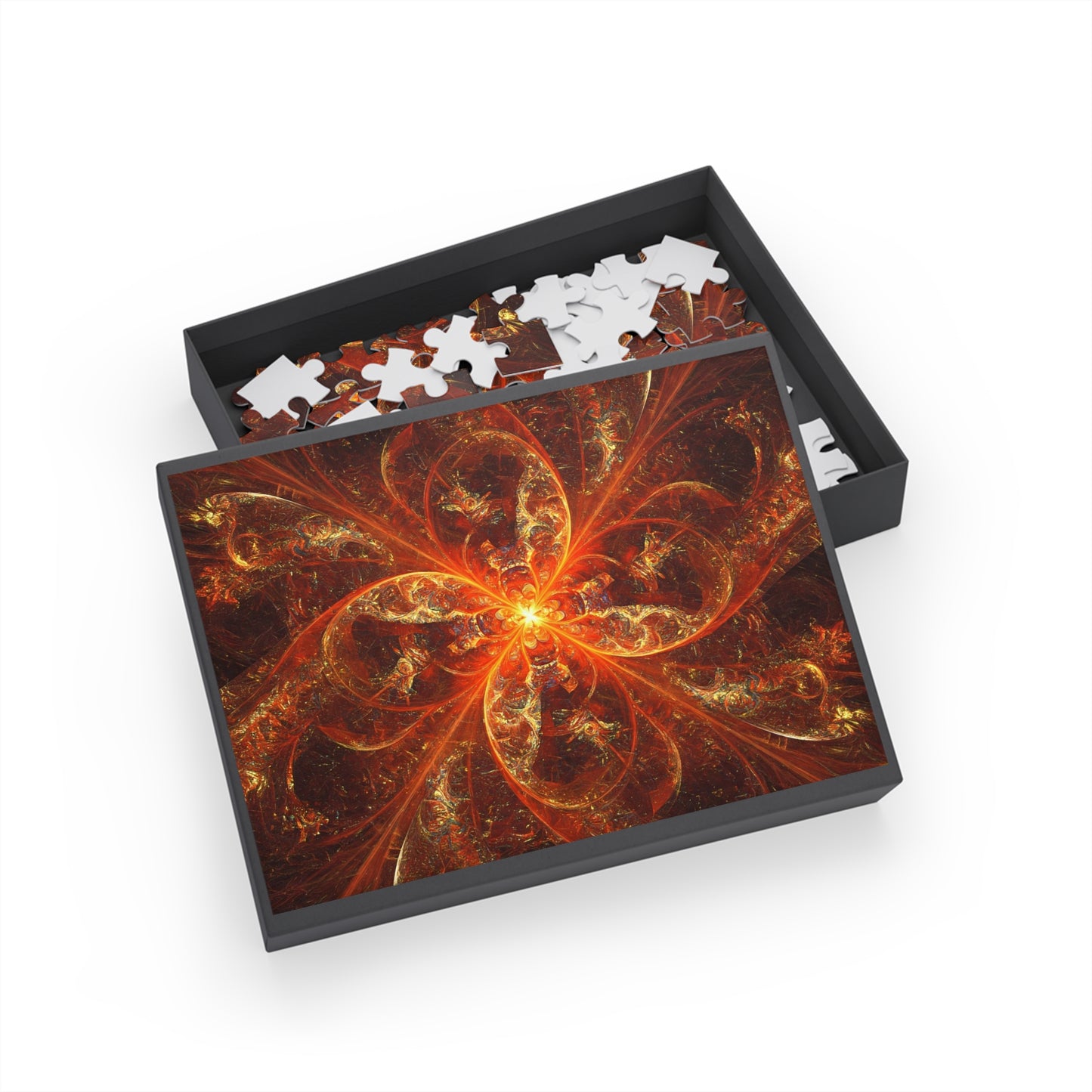011 - Fractal Puzzle (96, 252, 500, 1000-Piece) - Fun Family Activity and Gift