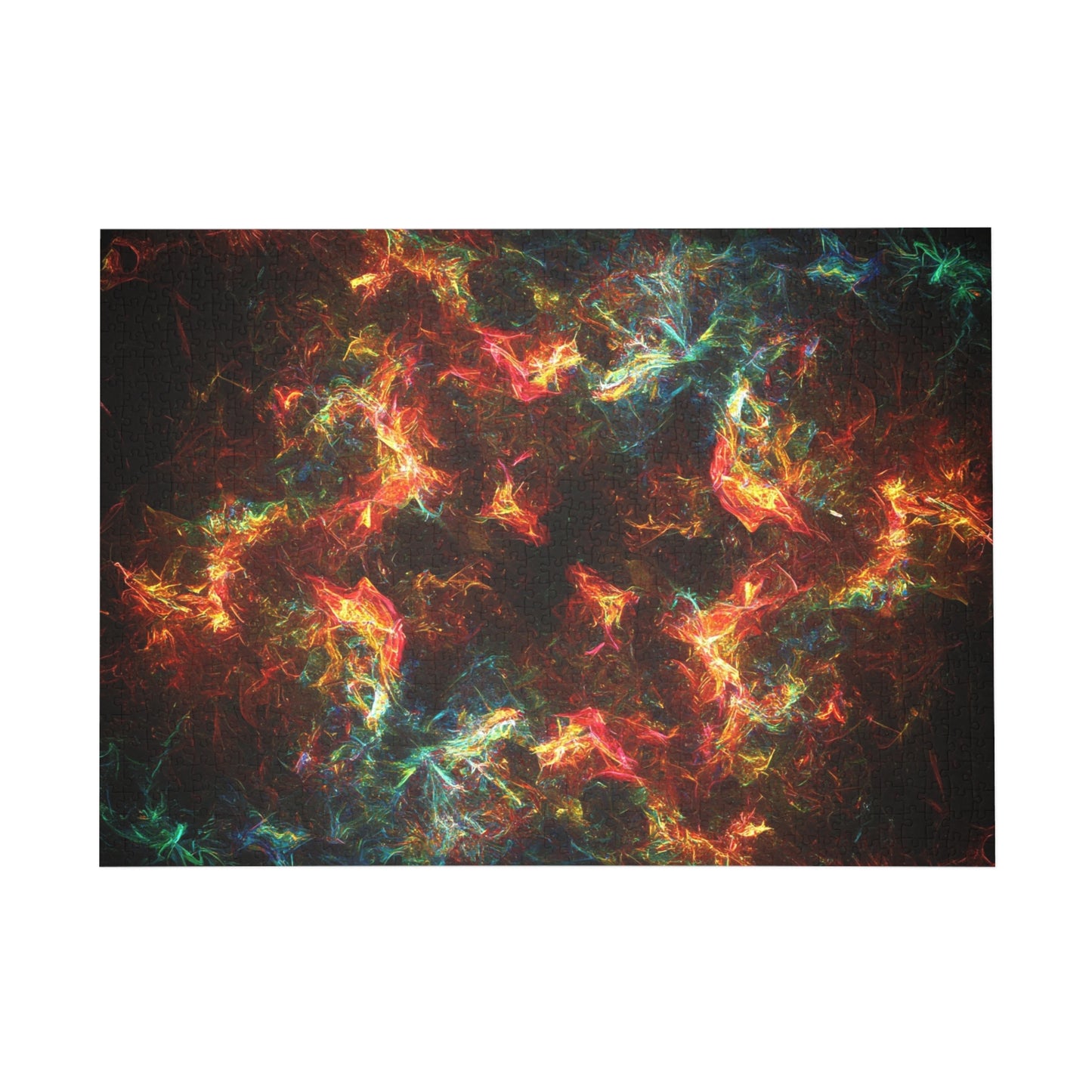 045- Fractal Puzzle (96, 252, 500, 1000-Piece) - Fun Family Activity and Gift