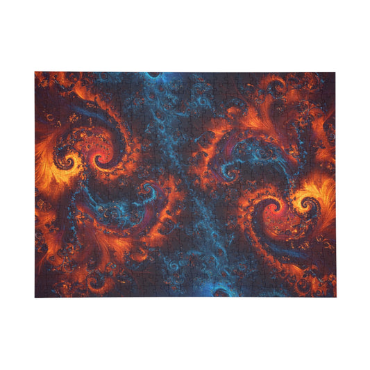 Vibrant Swirls Puzzle - 1000-Piece Colorful Abstract Jigsaw