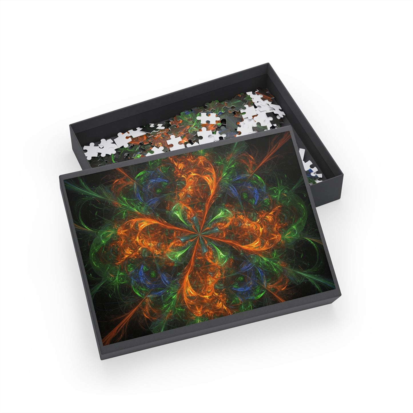 005 - Fractal Puzzle (96, 252, 500, 1000-Piece) - Fun Family Activity and Gift