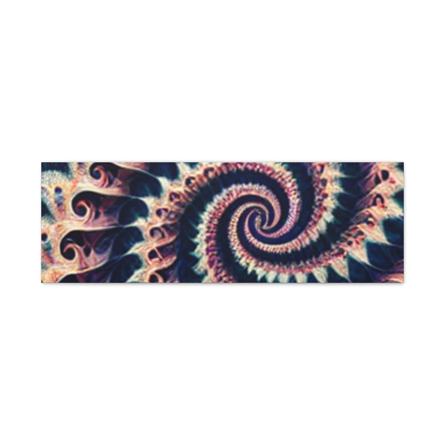 Abstract Spiral Art Canvas Print - Modern Home Decor for Art Lovers