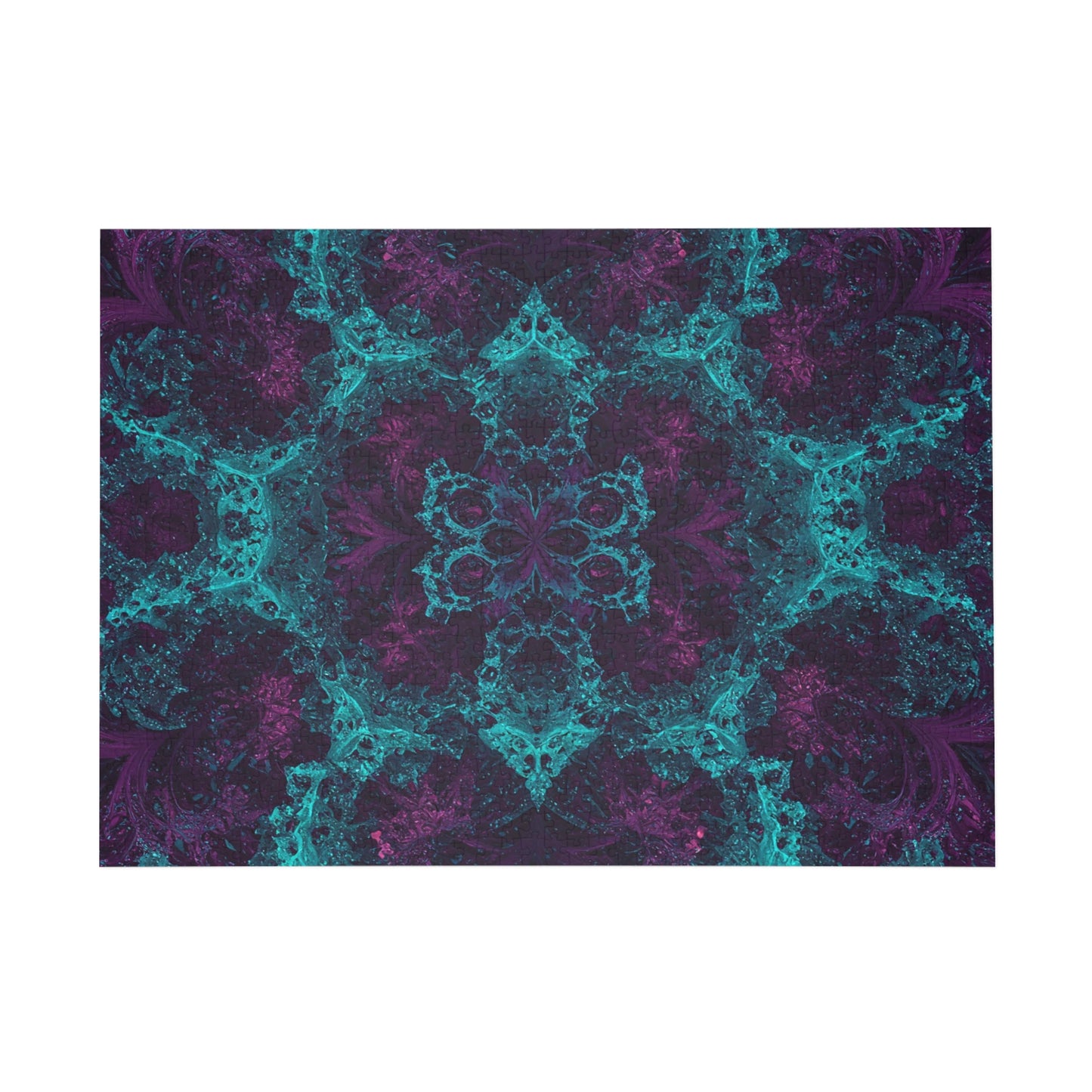 081- Fractal Puzzle (96, 252, 500, 1000-Piece) - Fun Family Activity and Gift