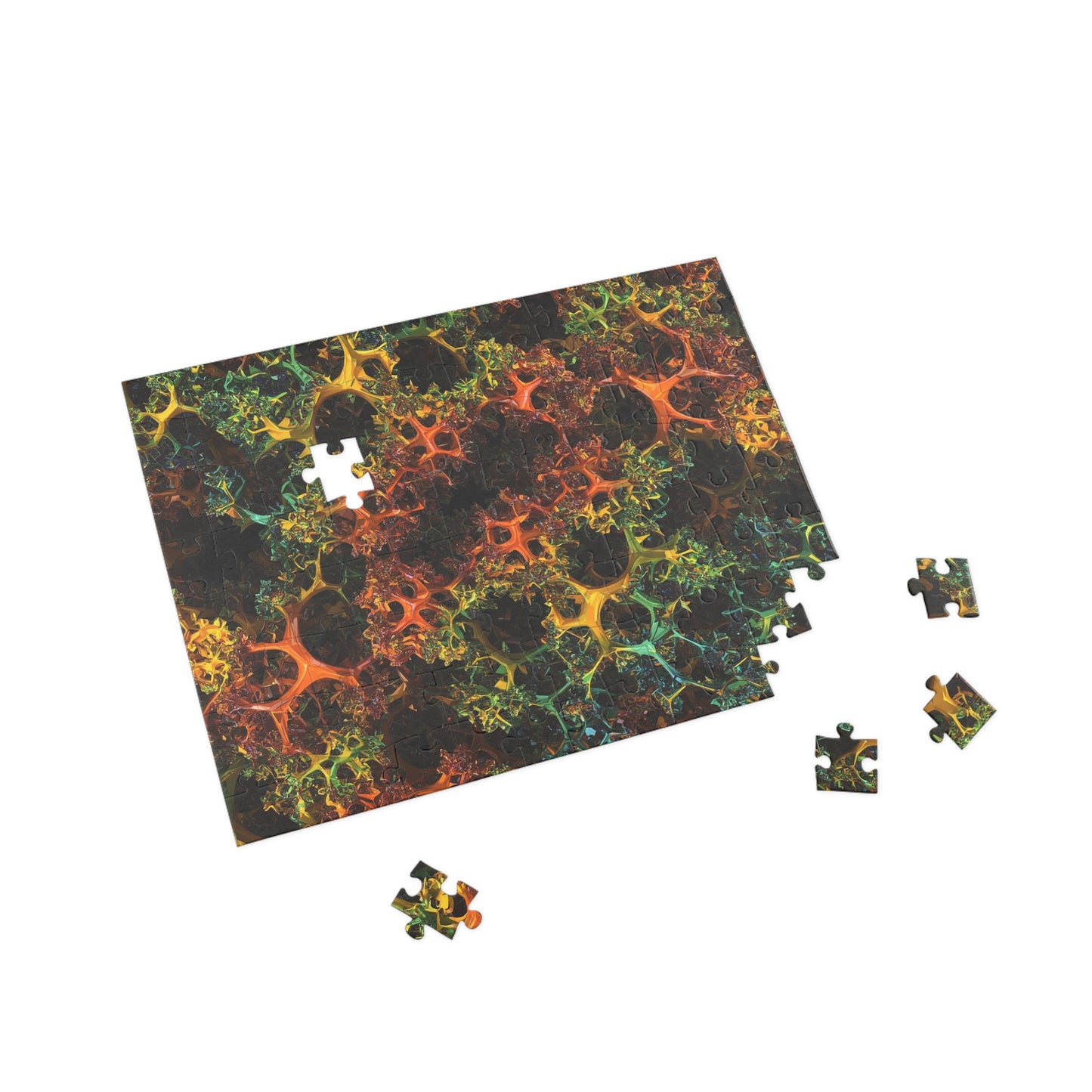 082- Fractal Puzzle (96, 252, 500, 1000-Piece) - Fun Family Activity and Gift