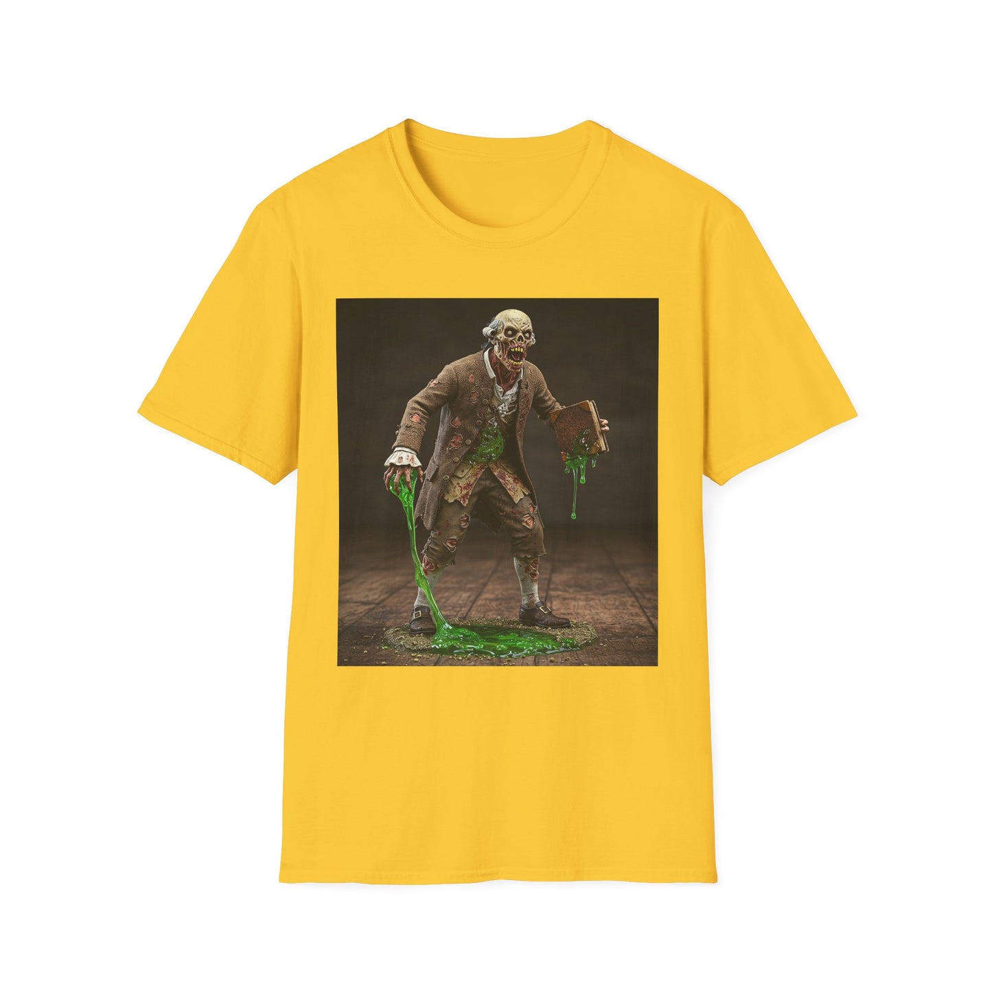 Zombie Science Unisex Softstyle T-Shirt - Spooky Halloween Apparel