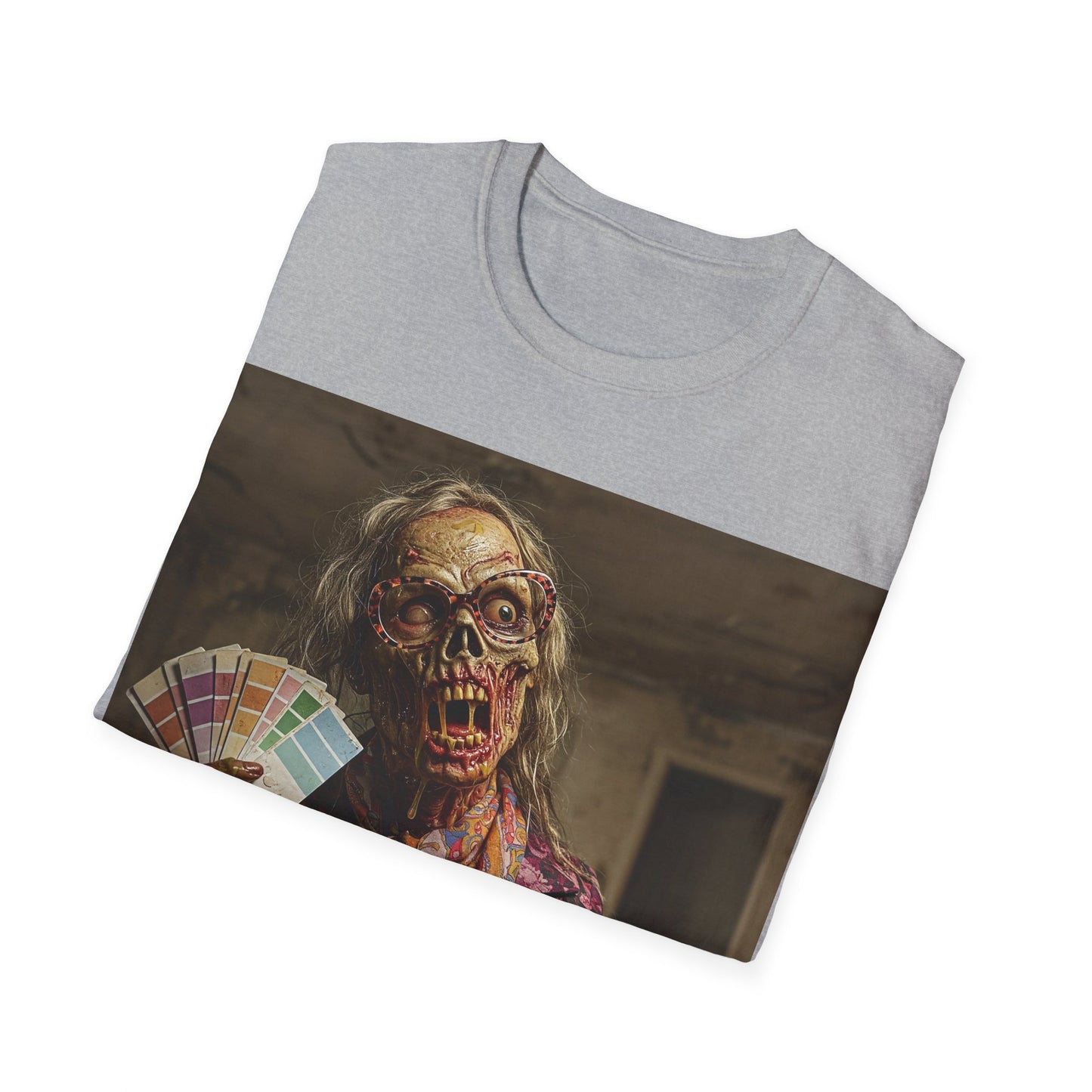 UK - Spooky Skeleton Graphic Unisex T-Shirt - Perfect for Halloween and Horror Fans