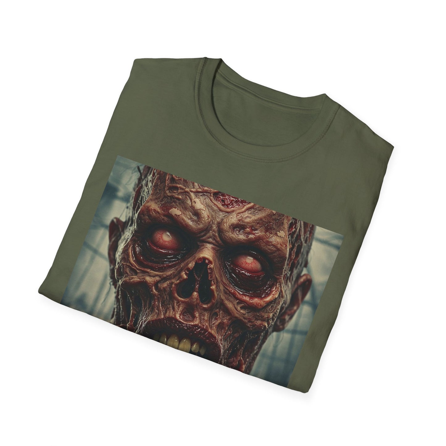 Apocalyptic Portrait Tee: A Vision of Decay