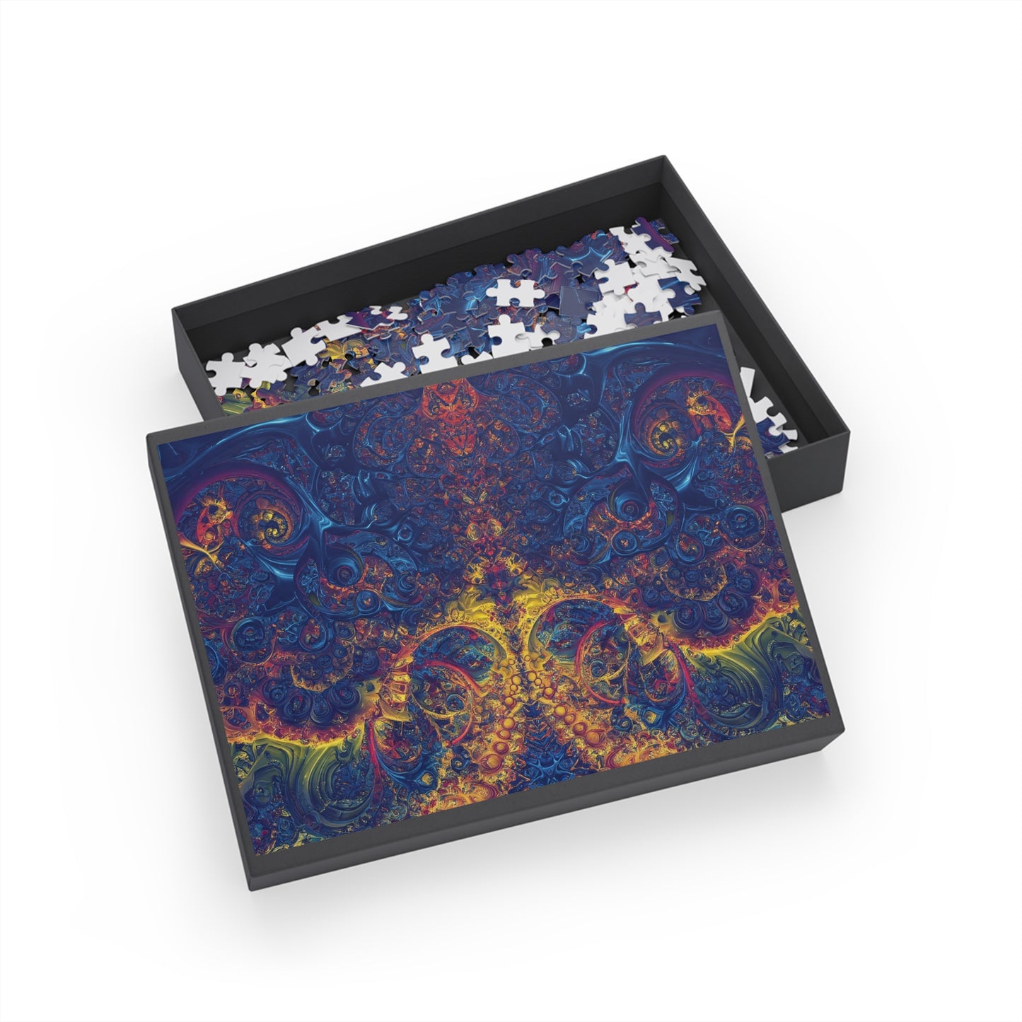 099- Fractal Puzzle (96, 252, 500, 1000-Piece) - Fun Family Activity and Gift
