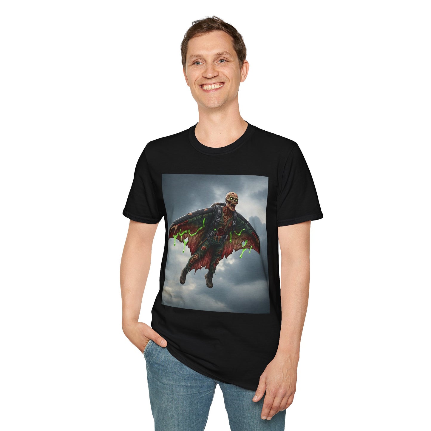 Vintage Horror Mothman Graphic Tee