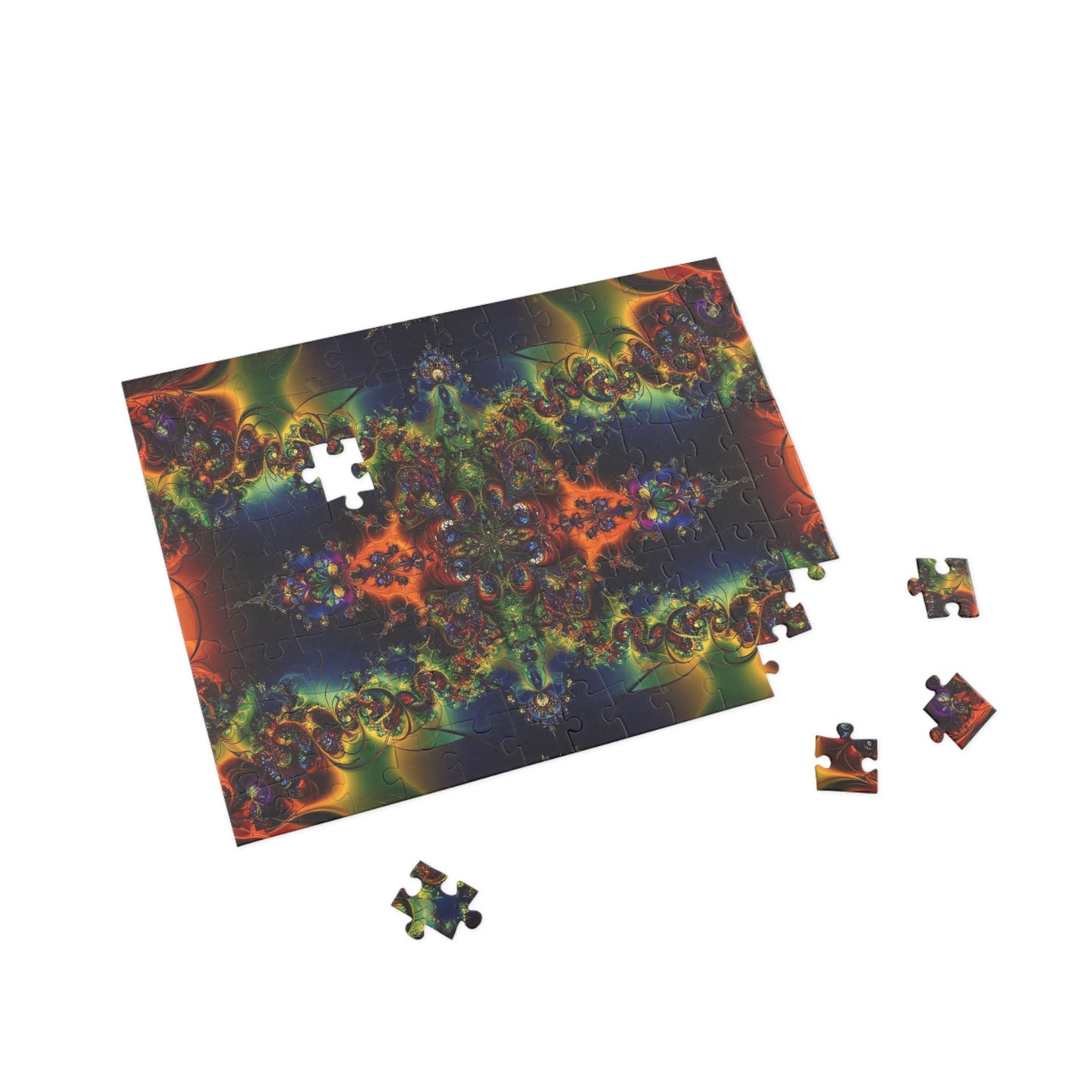 019 - Fractal Puzzle (96, 252, 500, 1000-Piece) - Fun Family Activity and Gift