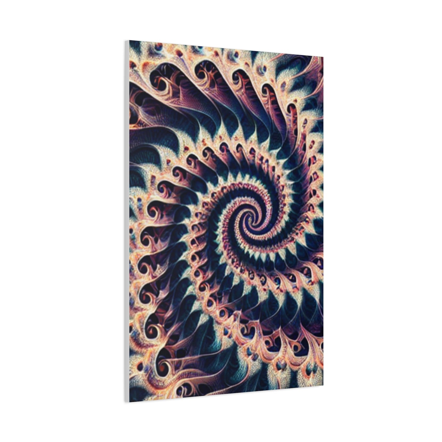 Abstract Spiral Art Canvas Print - Modern Home Decor for Art Lovers