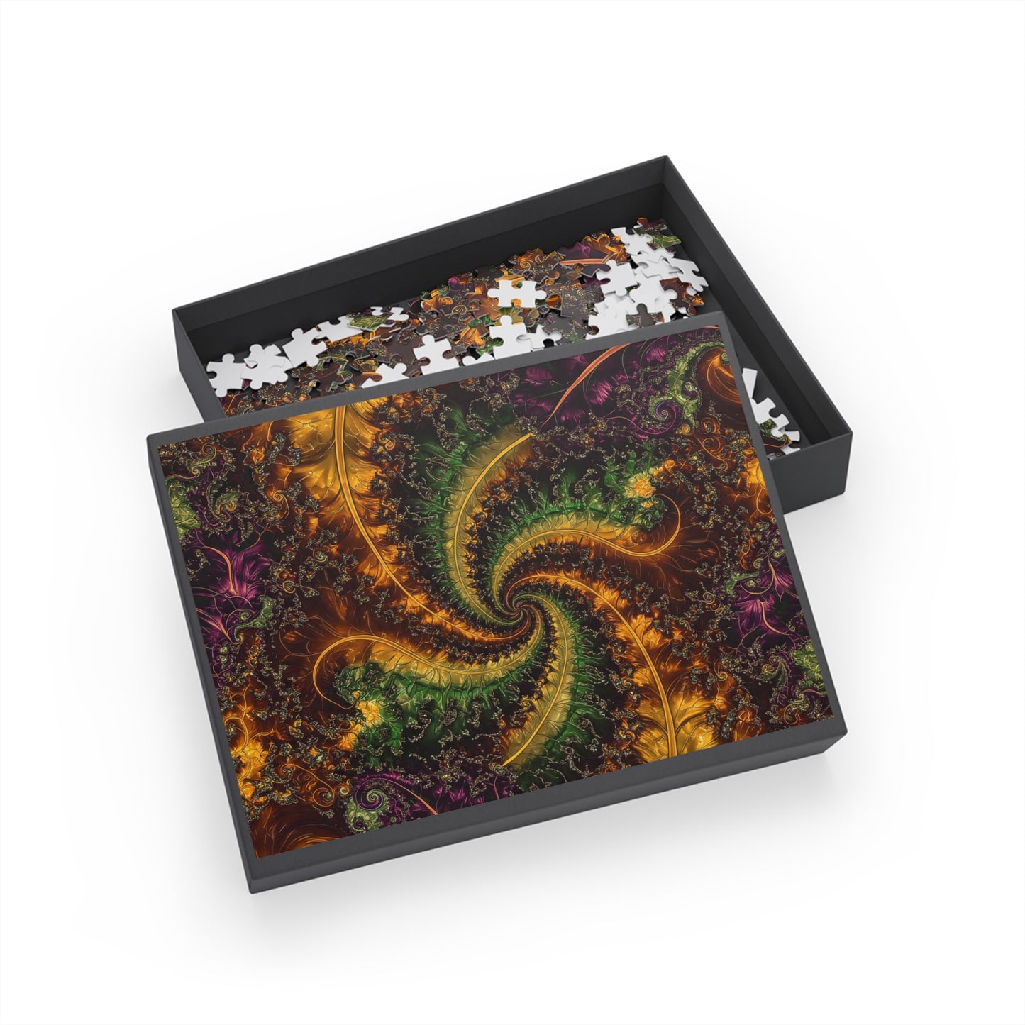 030 - Fractal Puzzle (96, 252, 500, 1000-Piece) - Fun Family Activity and Gift