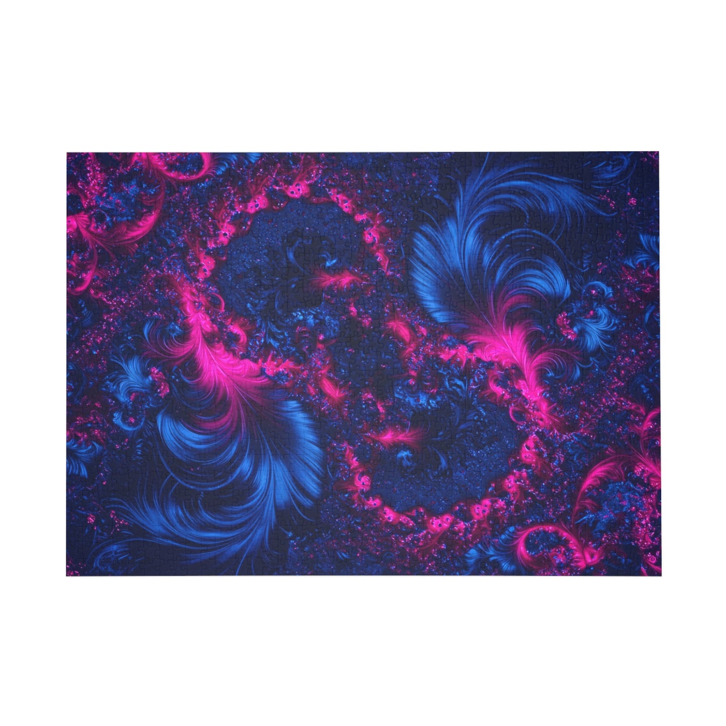 033 - Fractal Puzzle (96, 252, 500, 1000-Piece) - Fun Family Activity and Gift