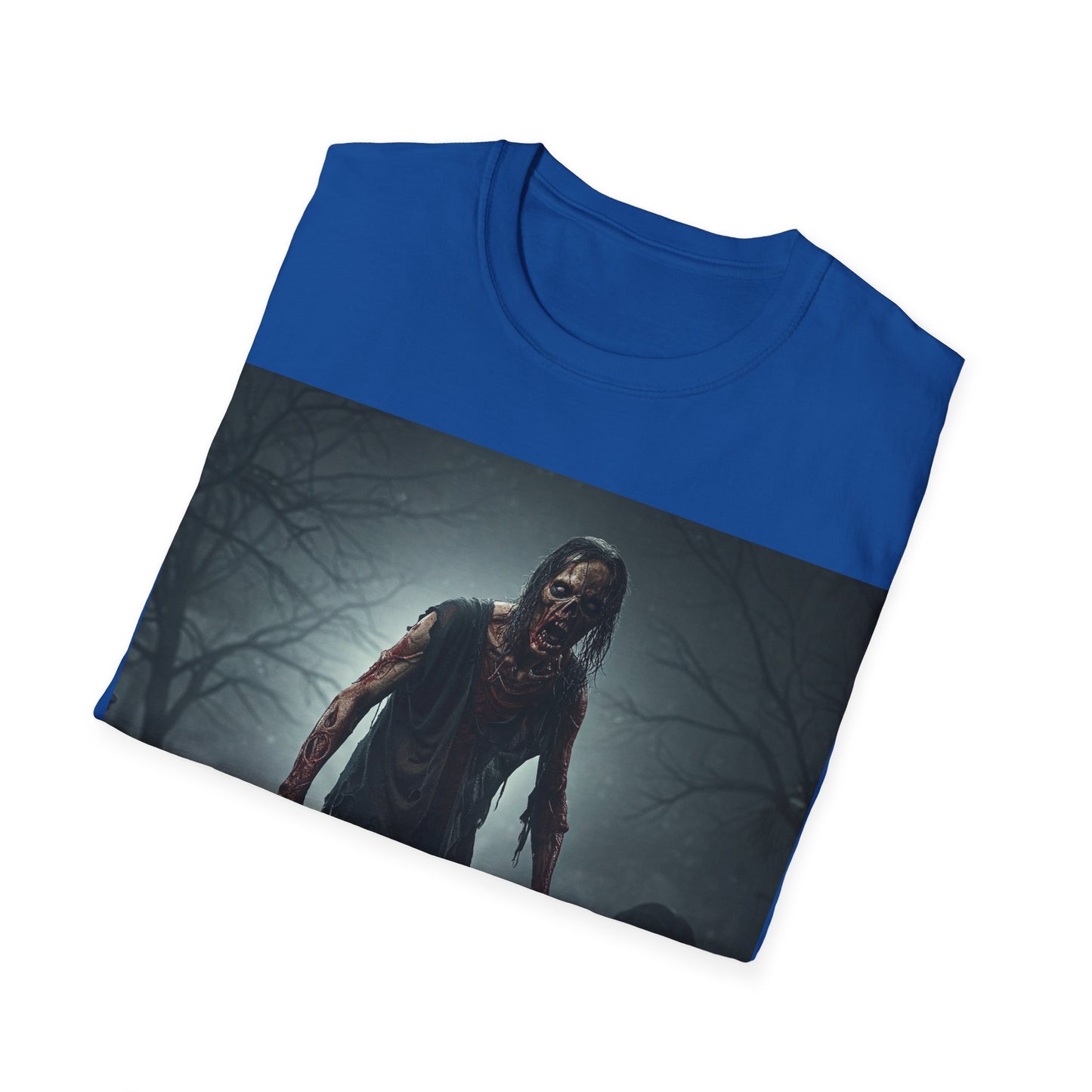 UK - Unisex Softstyle Horror Tee - Perfect for Halloween and Horror Fans