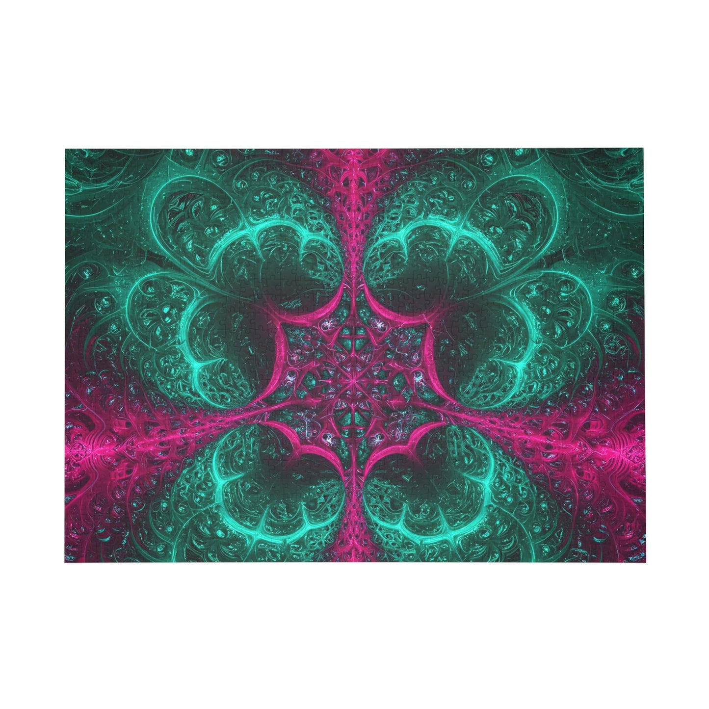 041 - Fractal Puzzle (96, 252, 500, 1000-Piece) - Fun Family Activity and Gift