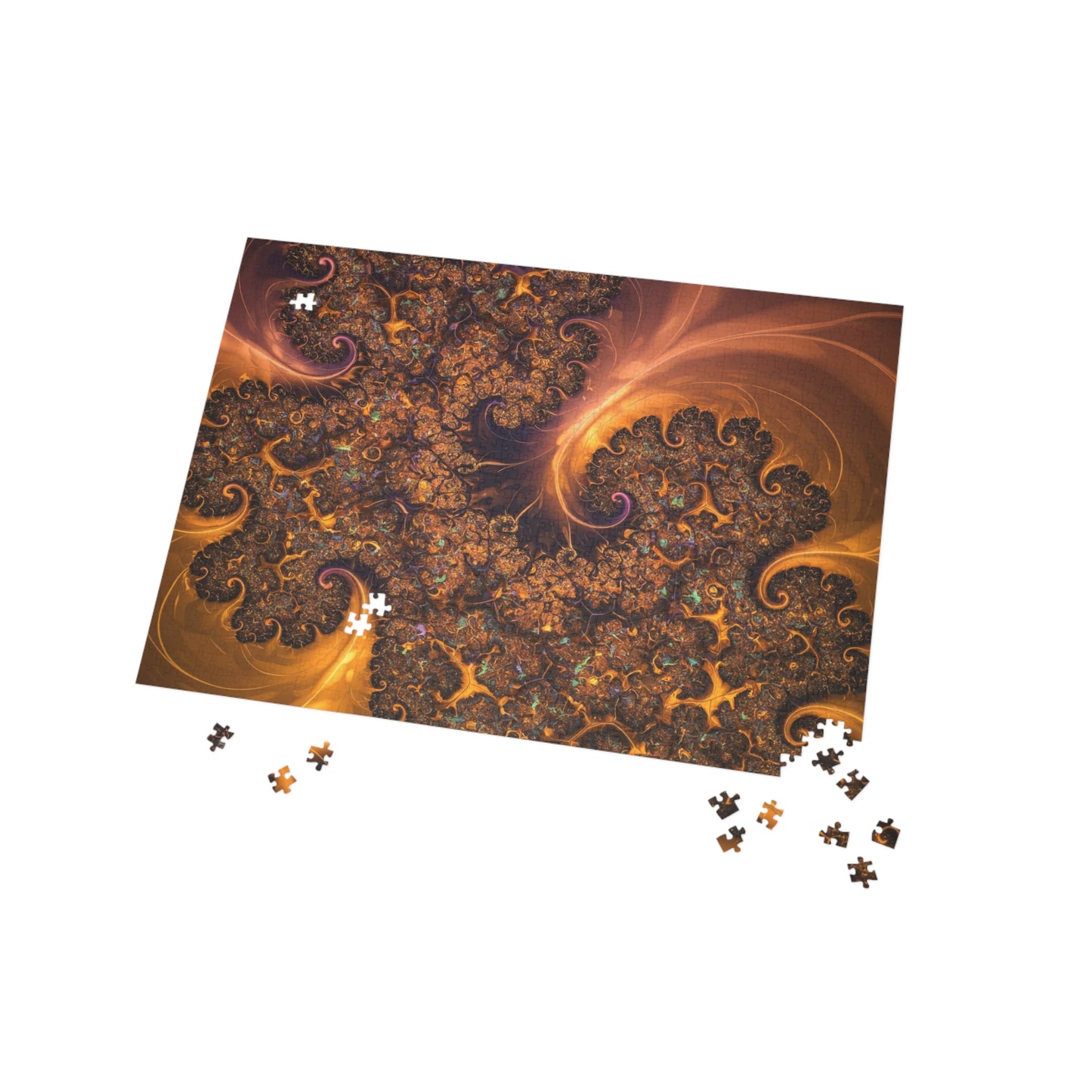 104 - Fractal Puzzle (96, 252, 500, 1000-Piece) - Fun Family Activity and Gift