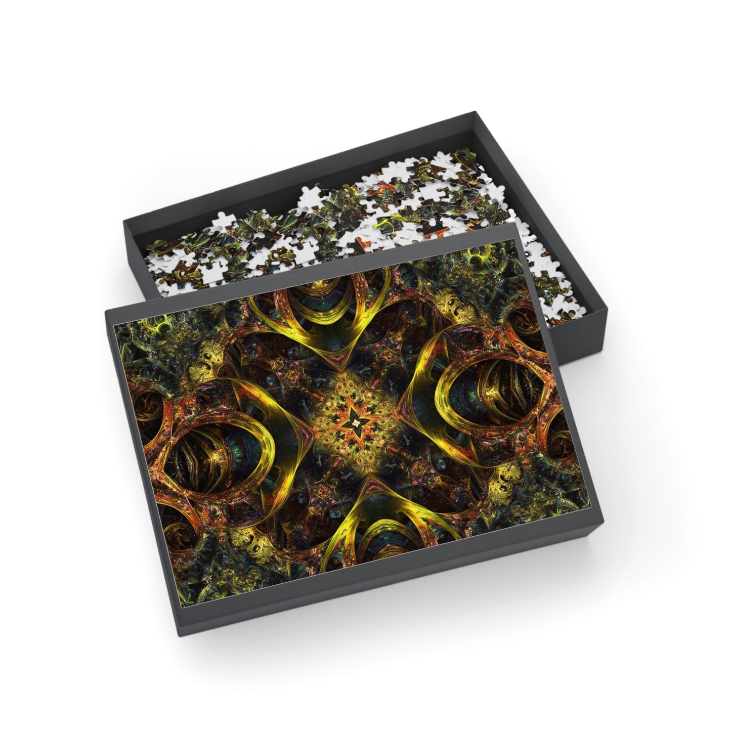 035 - Fractal Puzzle (96, 252, 500, 1000-Piece) - Fun Family Activity and Gift