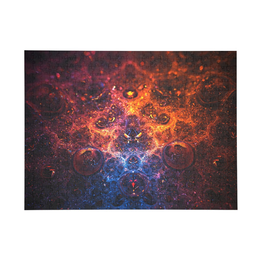 Cosmic Fantasy Puzzle (1000-Piece) - Mystical Glow Design for Family Fun and Relaxation