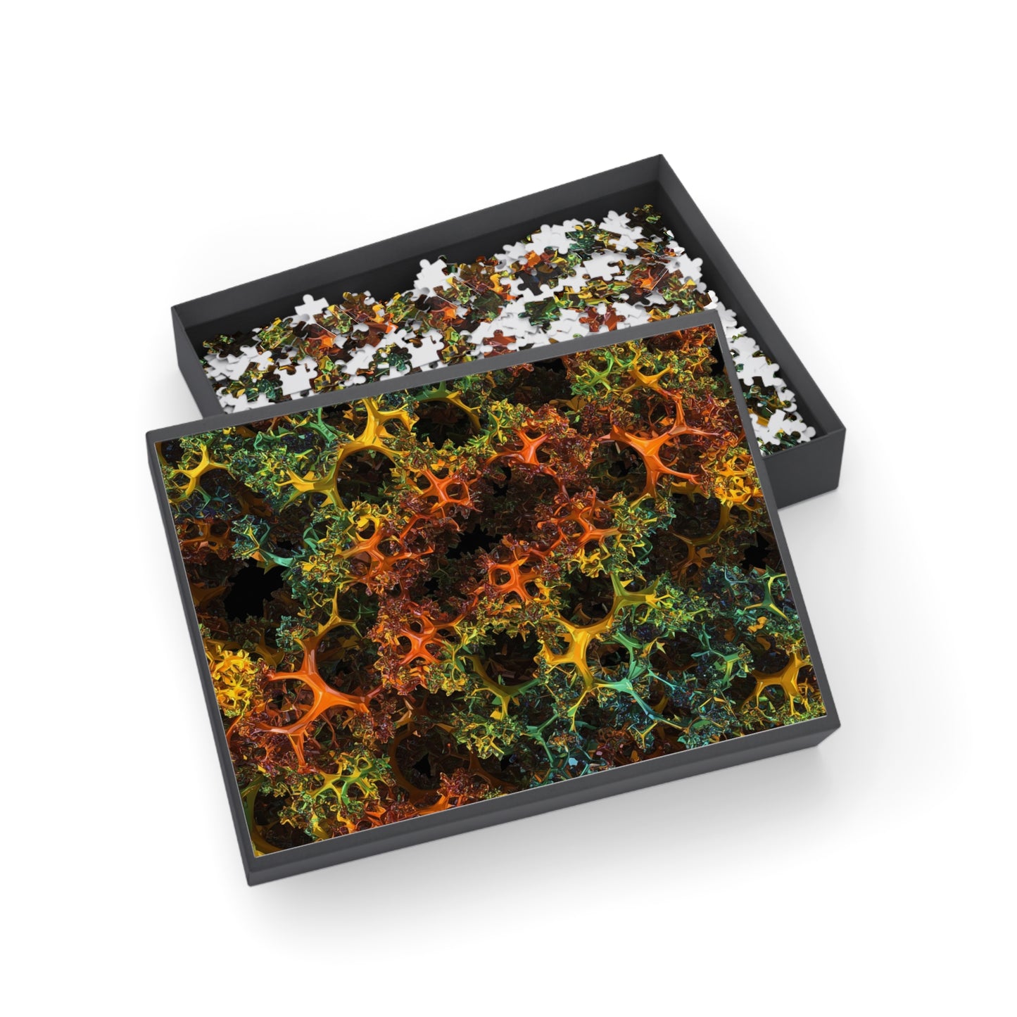 082- Fractal Puzzle (96, 252, 500, 1000-Piece) - Fun Family Activity and Gift