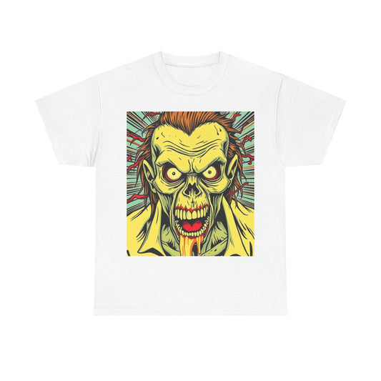 UK - Graphic Zombie Tee - Unisex Heavy Cotton T-Shirt for Horror Fans