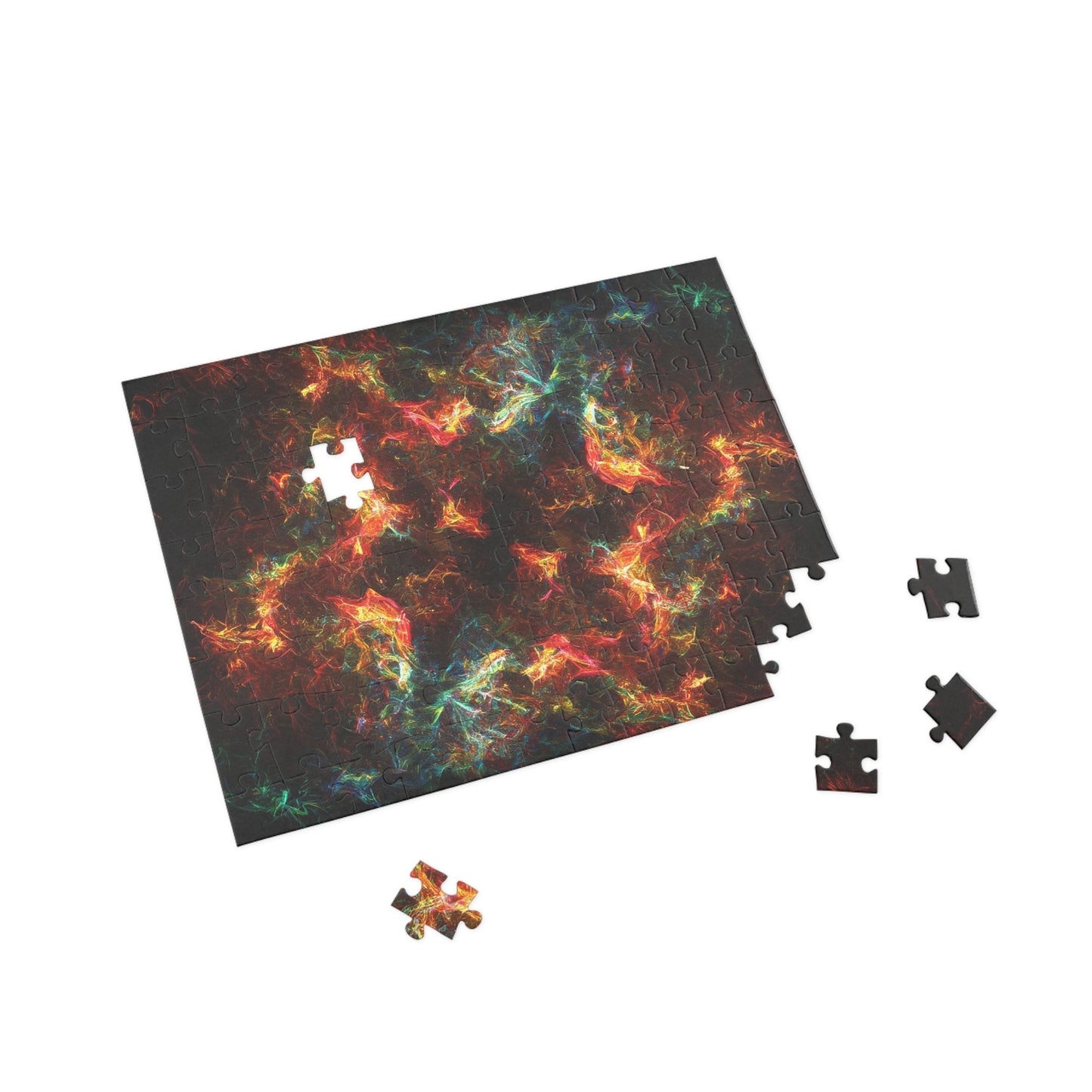 045- Fractal Puzzle (96, 252, 500, 1000-Piece) - Fun Family Activity and Gift