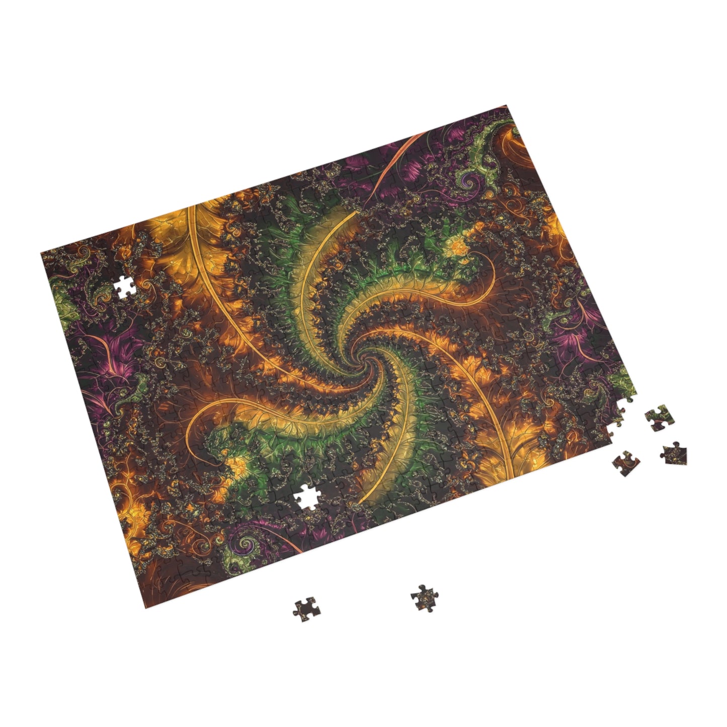 030 - Fractal Puzzle (96, 252, 500, 1000-Piece) - Fun Family Activity and Gift