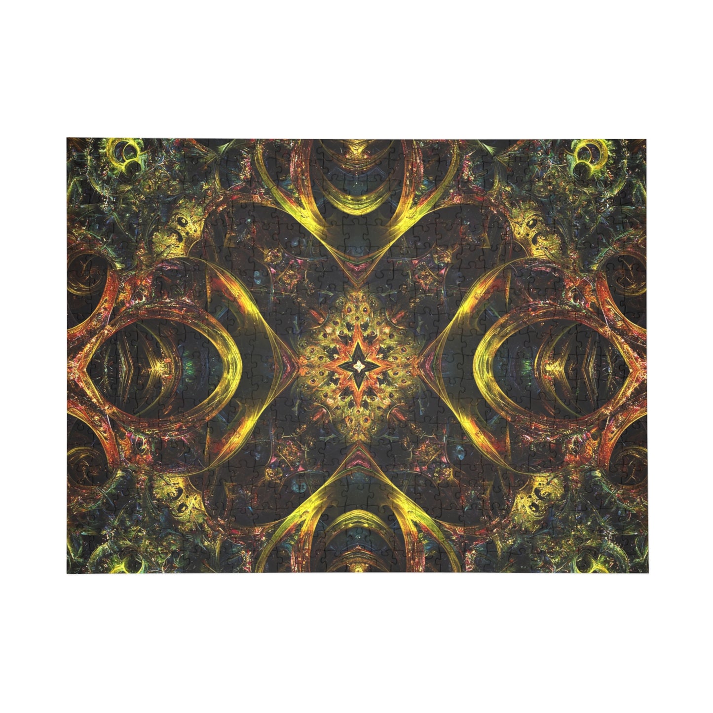 035 - Fractal Puzzle (96, 252, 500, 1000-Piece) - Fun Family Activity and Gift