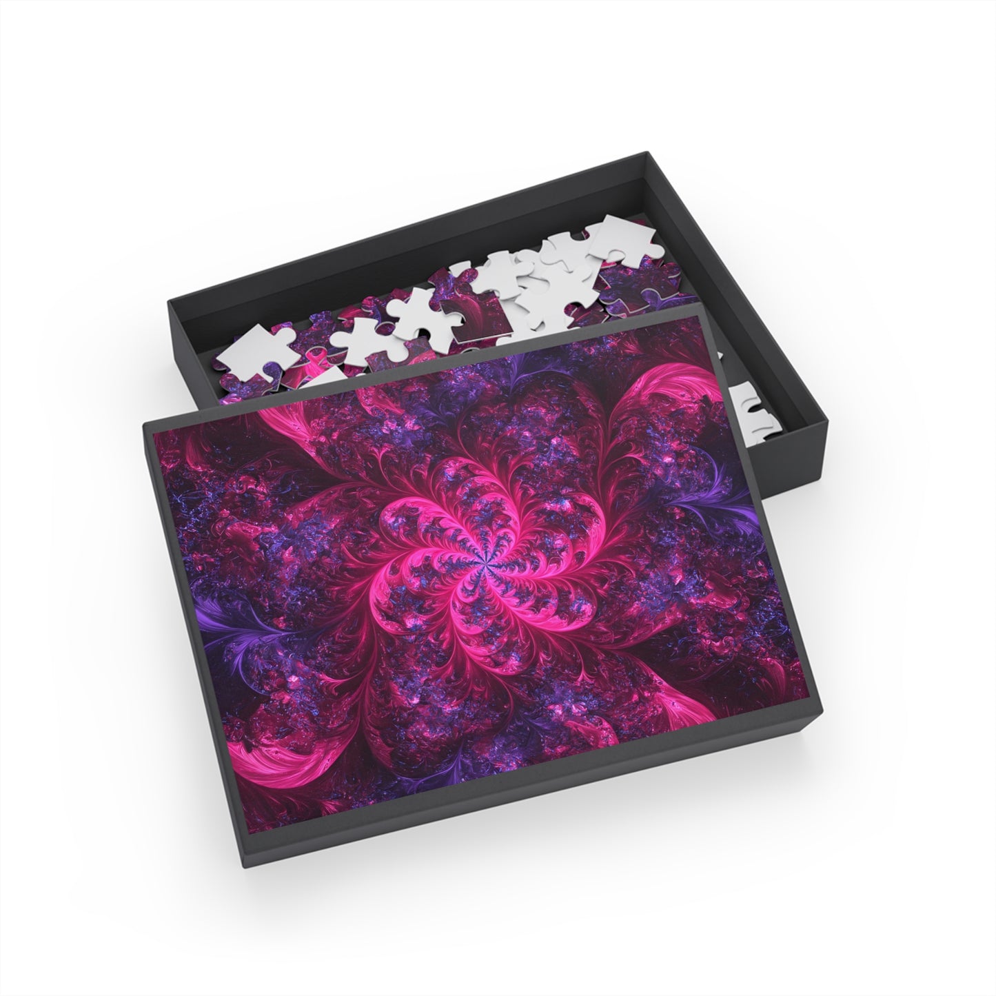 Vibrant Floral Puzzle (96, 252, 500, 1000-Piece) - Colorful Art for Family Fun