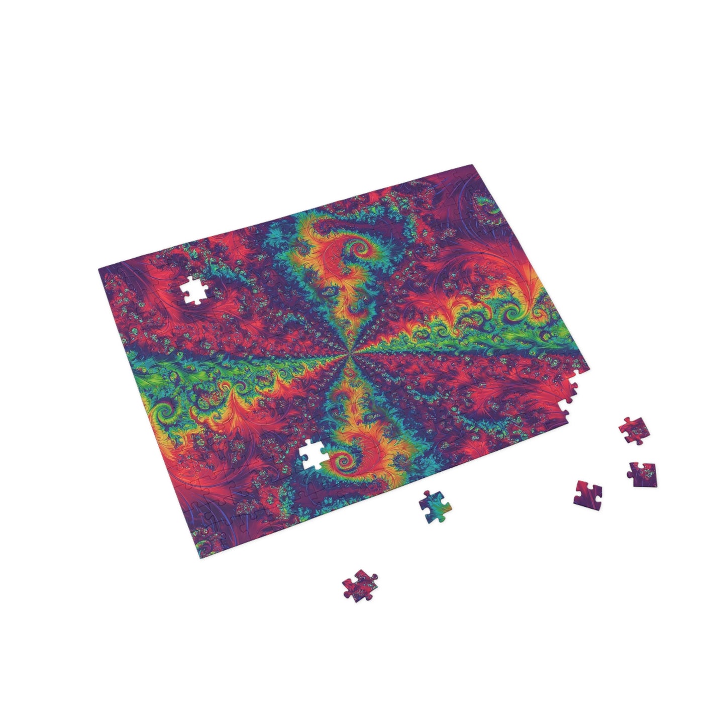002 - Fractal Puzzle (96, 252, 500, 1000-Piece) - Fun Family Activity and Gift