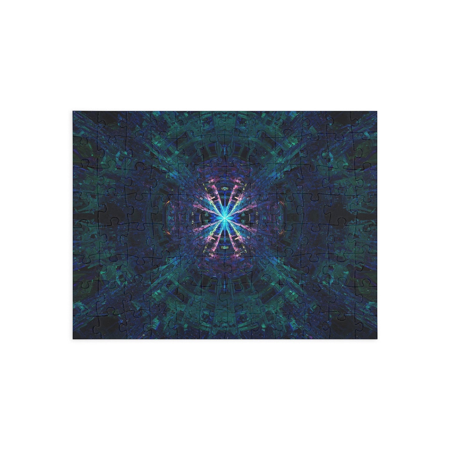 088- Fractal Puzzle (96, 252, 500, 1000-Piece) - Fun Family Activity and Gift