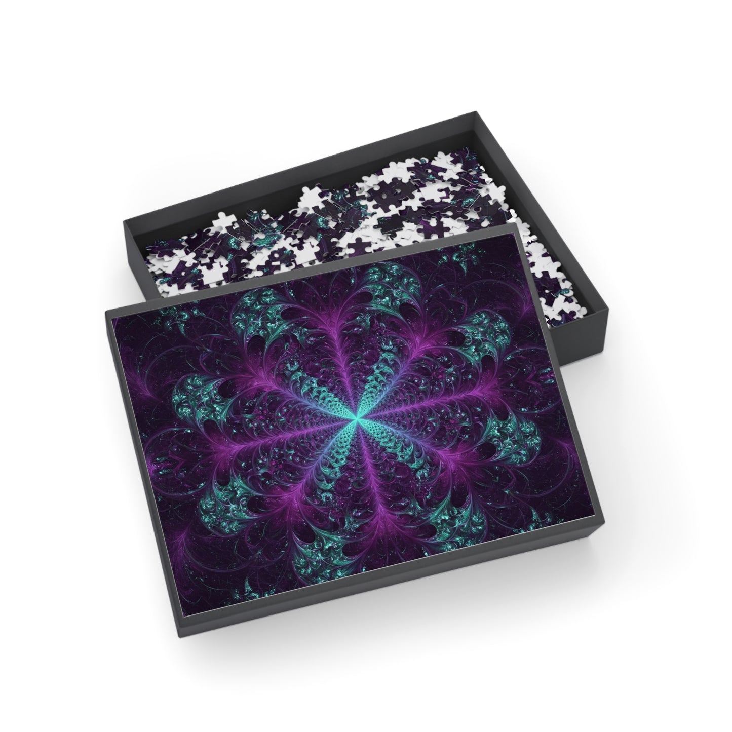 012 - Fractal Puzzle (96, 252, 500, 1000-Piece) - Fun Family Activity and Gift