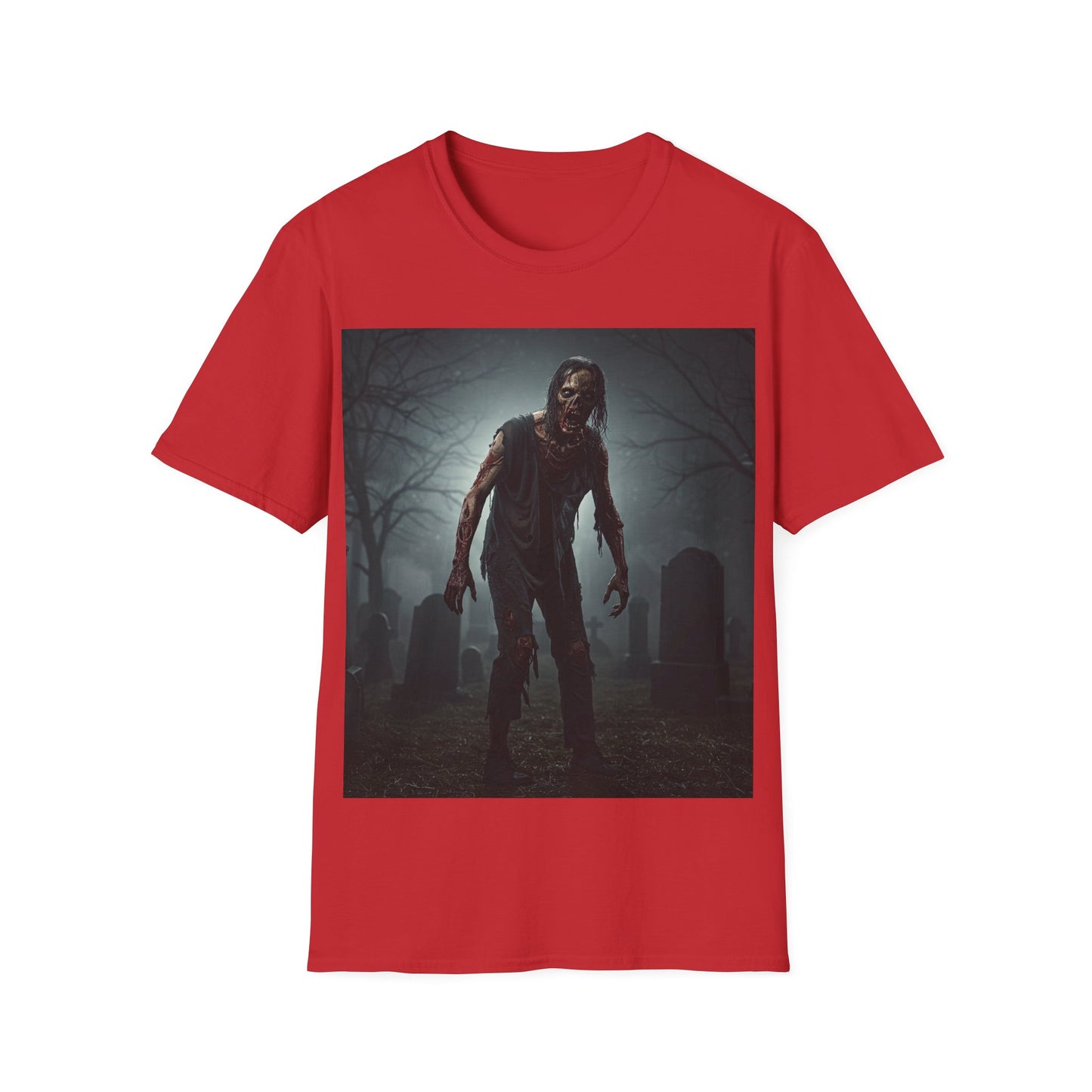 UK - Unisex Softstyle Horror Tee - Perfect for Halloween and Horror Fans