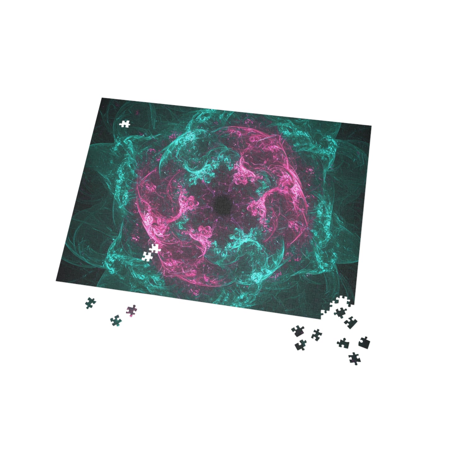 021 - Fractal Puzzle (96, 252, 500, 1000-Piece) - Fun Family Activity and Gift