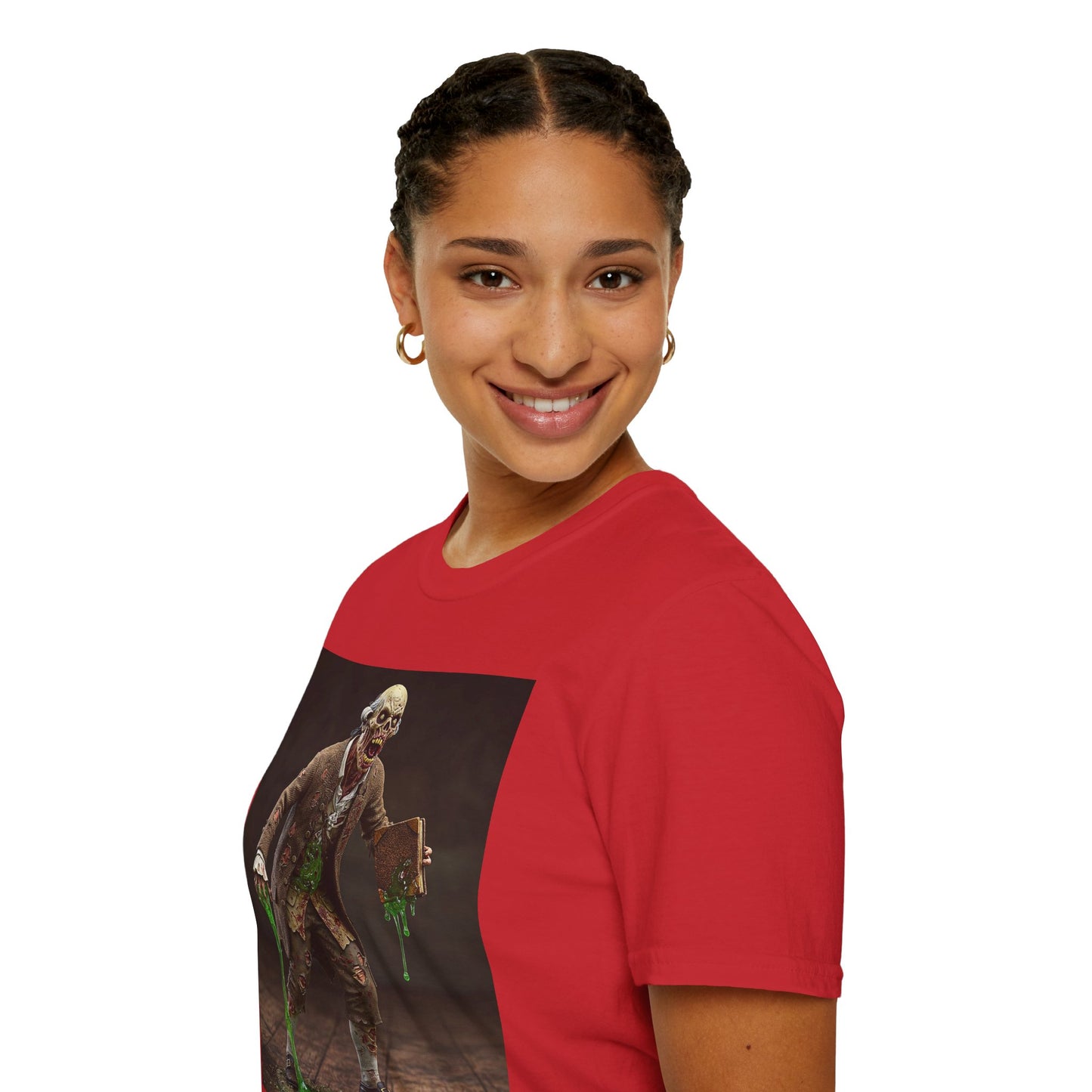 Zombie Science Unisex Softstyle T-Shirt - Spooky Halloween Apparel