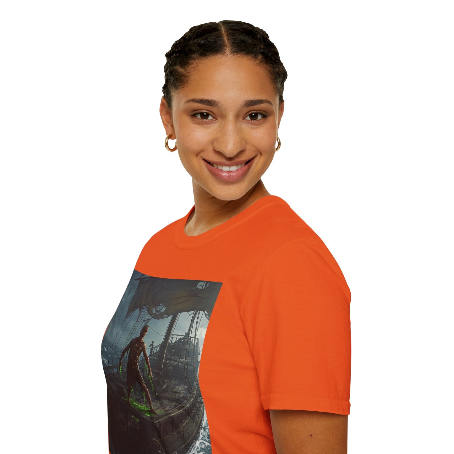 Adventurous Pirate Graphic Unisex T-Shirt - Perfect for Sea Lovers!