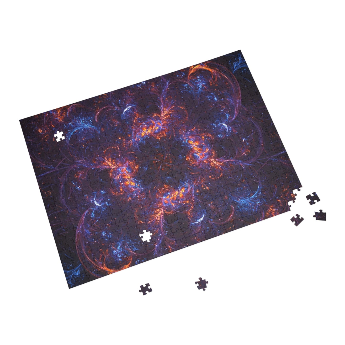 048- Fractal Puzzle (96, 252, 500, 1000-Piece) - Fun Family Activity and Gift