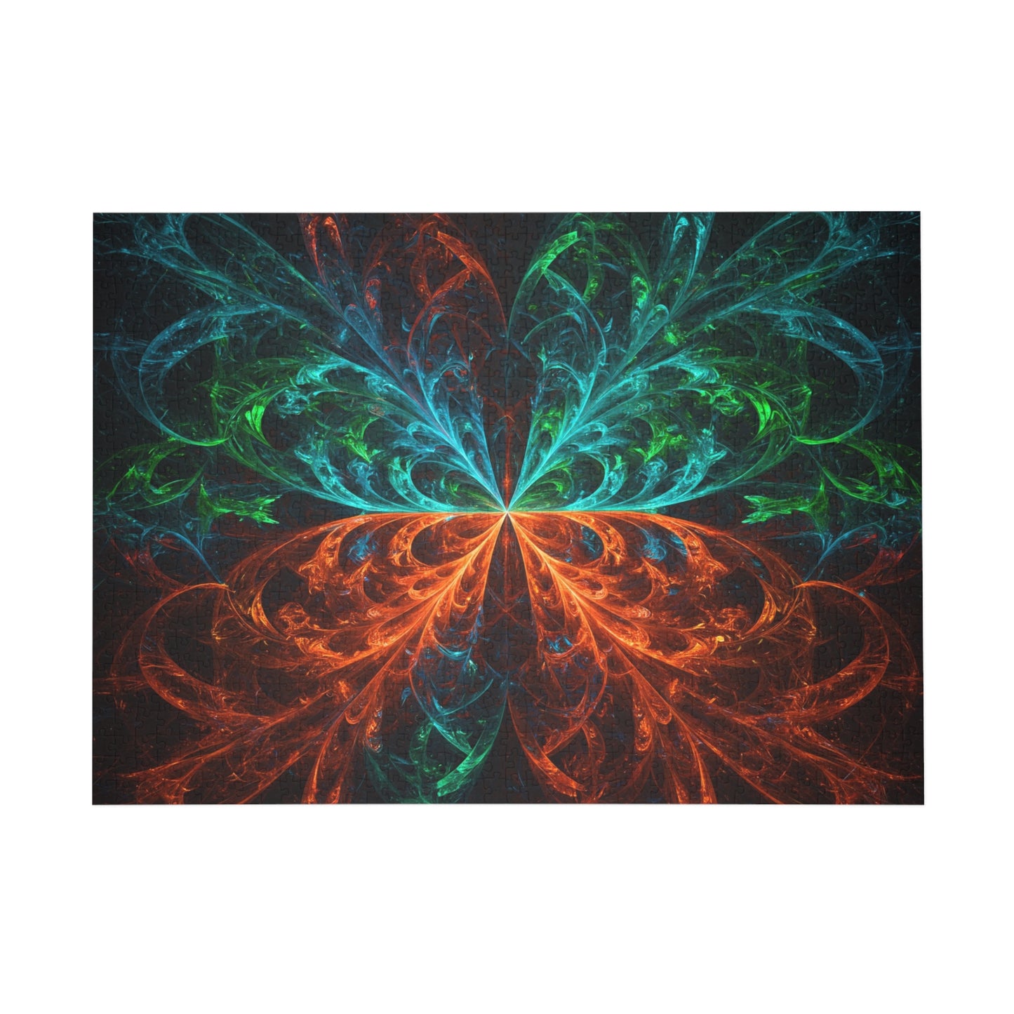 066- Fractal Puzzle (96, 252, 500, 1000-Piece) - Fun Family Activity and Gift