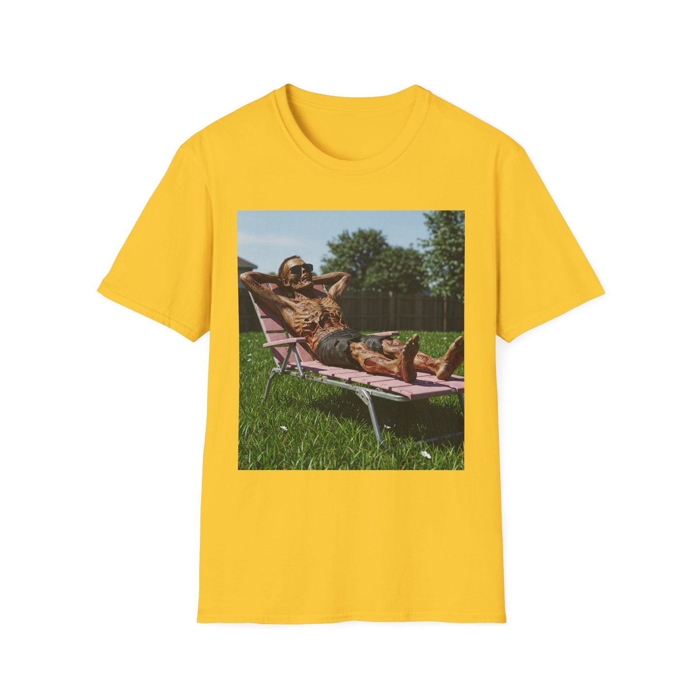 Chill Vibes Unisex Softstyle T-Shirt - Relaxed Summer Graphic Tee