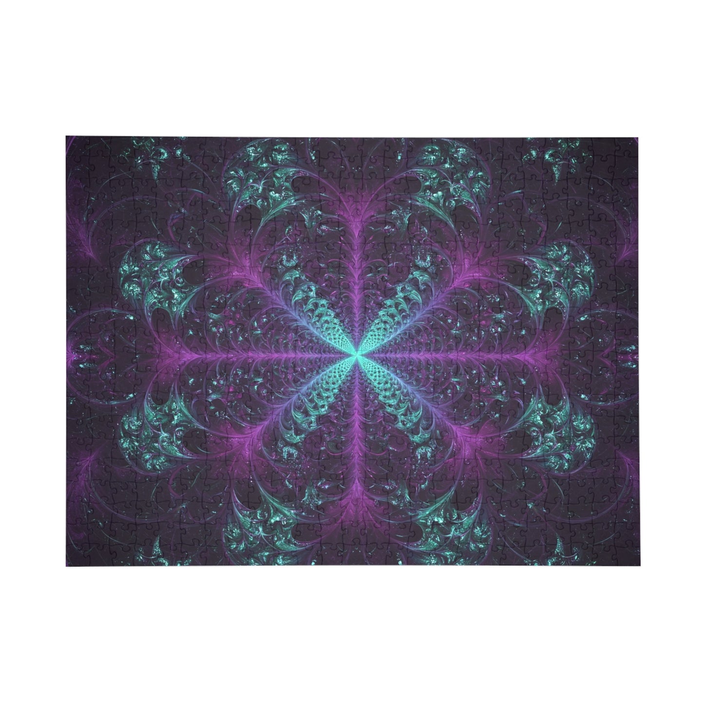 012 - Fractal Puzzle (96, 252, 500, 1000-Piece) - Fun Family Activity and Gift