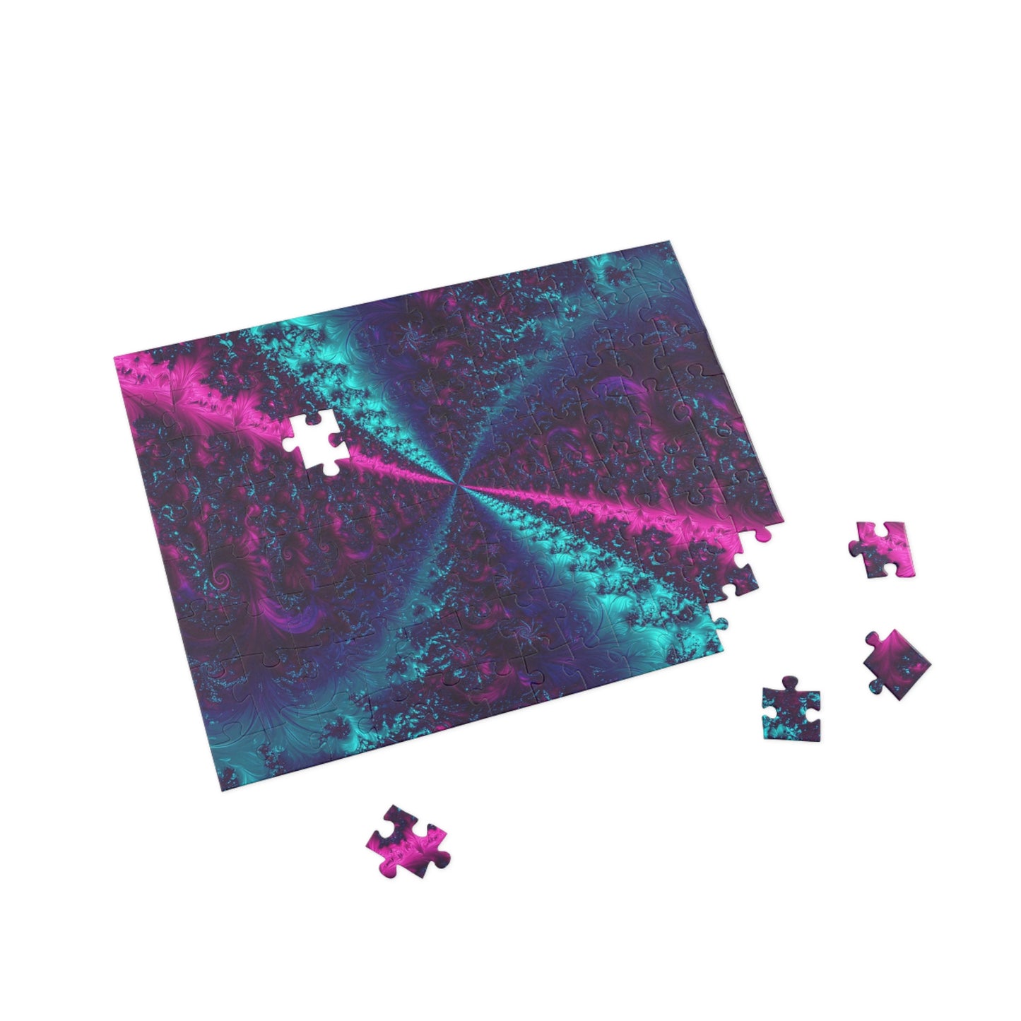 069- Fractal Puzzle (96, 252, 500, 1000-Piece) - Fun Family Activity and Gift