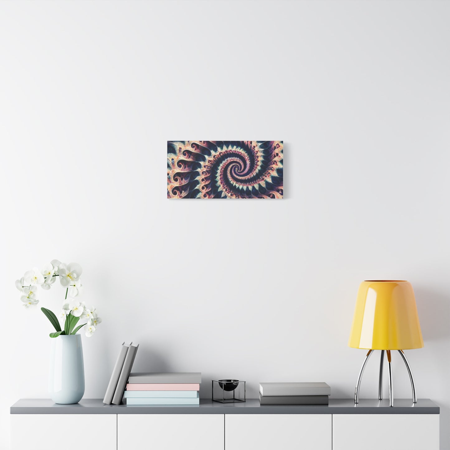 Abstract Spiral Art Canvas Print - Modern Home Decor for Art Lovers