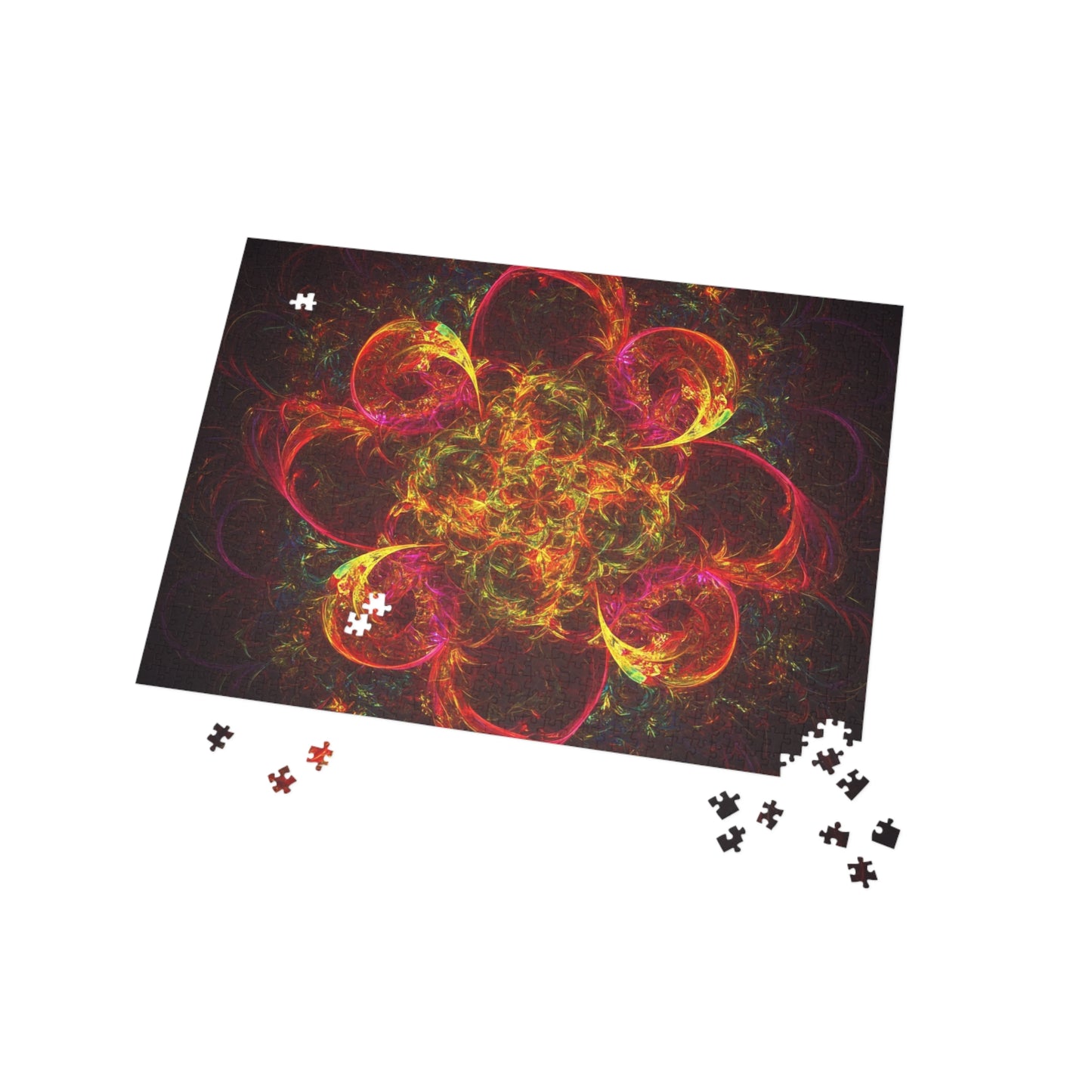 028 - Fractal Puzzle (96, 252, 500, 1000-Piece) - Fun Family Activity and Gift