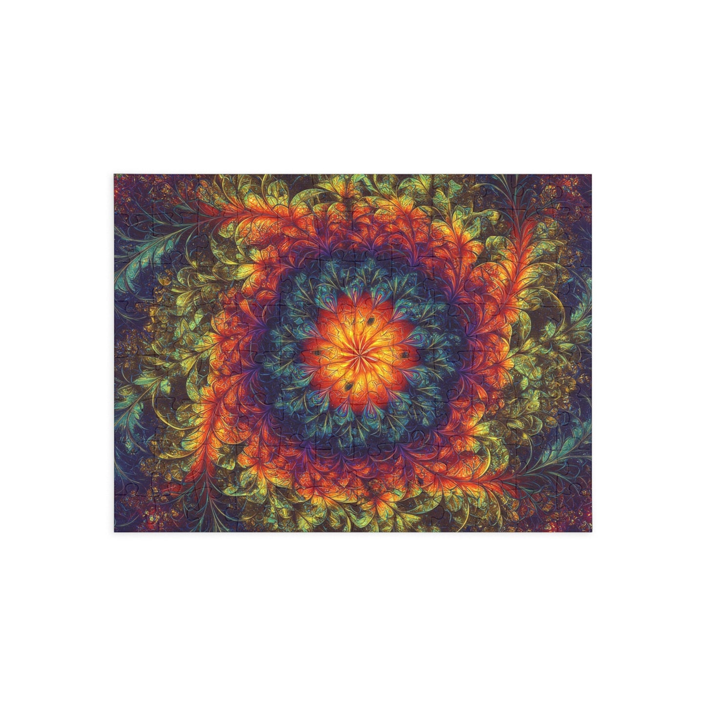 020 - Fractal Puzzle (96, 252, 500, 1000-Piece) - Fun Family Activity and Gift