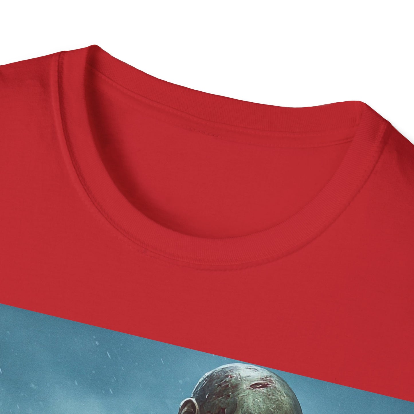 UK - Unisex Horror Graphic T-Shirt - Zombie Design for Halloween & Horror Fans