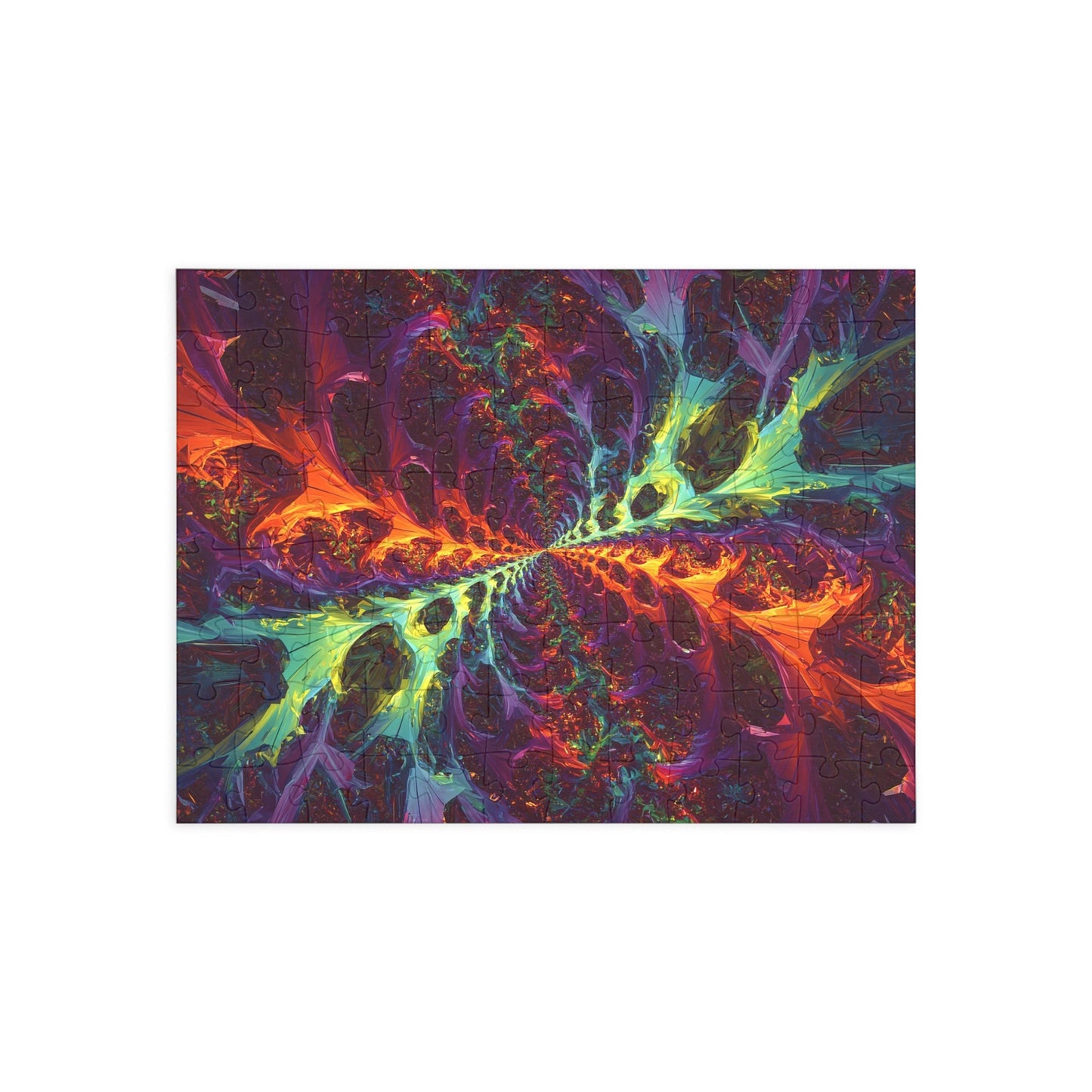 068- Fractal Puzzle (96, 252, 500, 1000-Piece) - Fun Family Activity and Gift