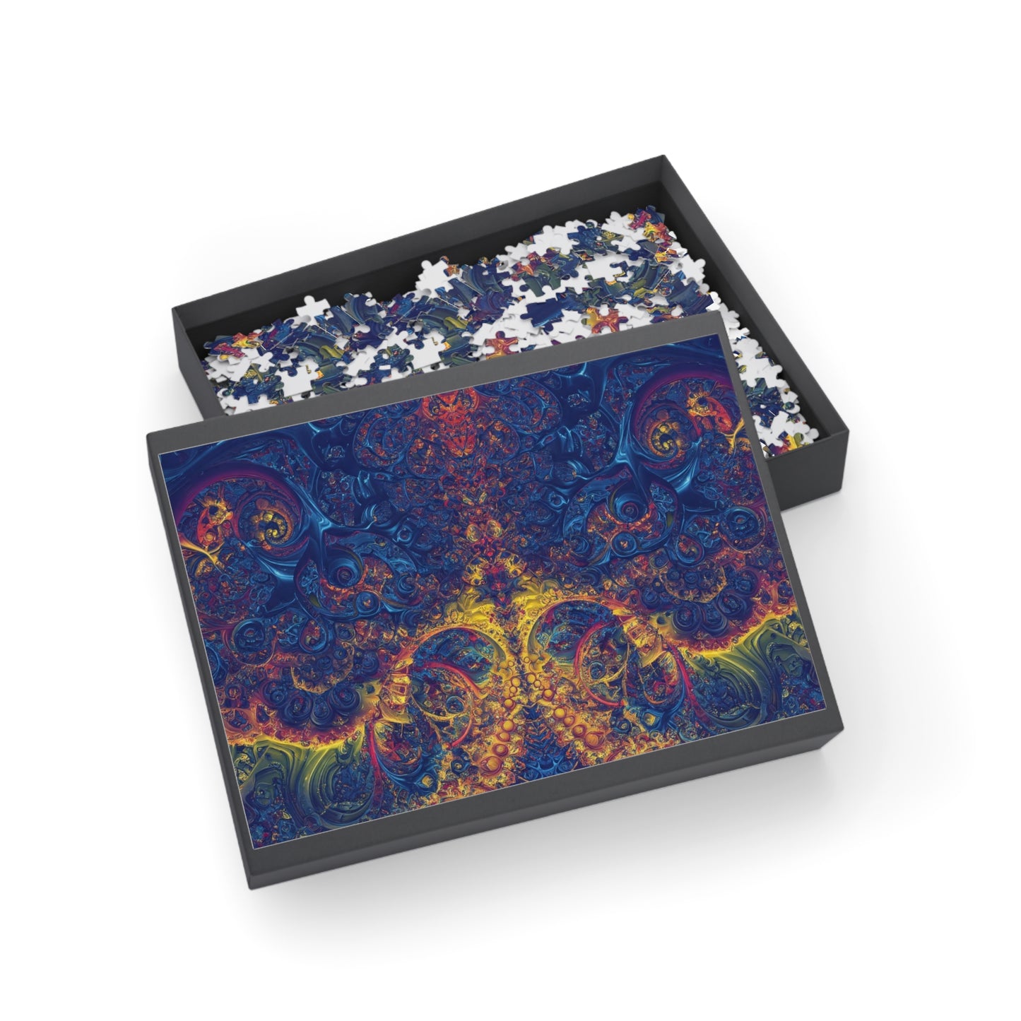 099- Fractal Puzzle (96, 252, 500, 1000-Piece) - Fun Family Activity and Gift